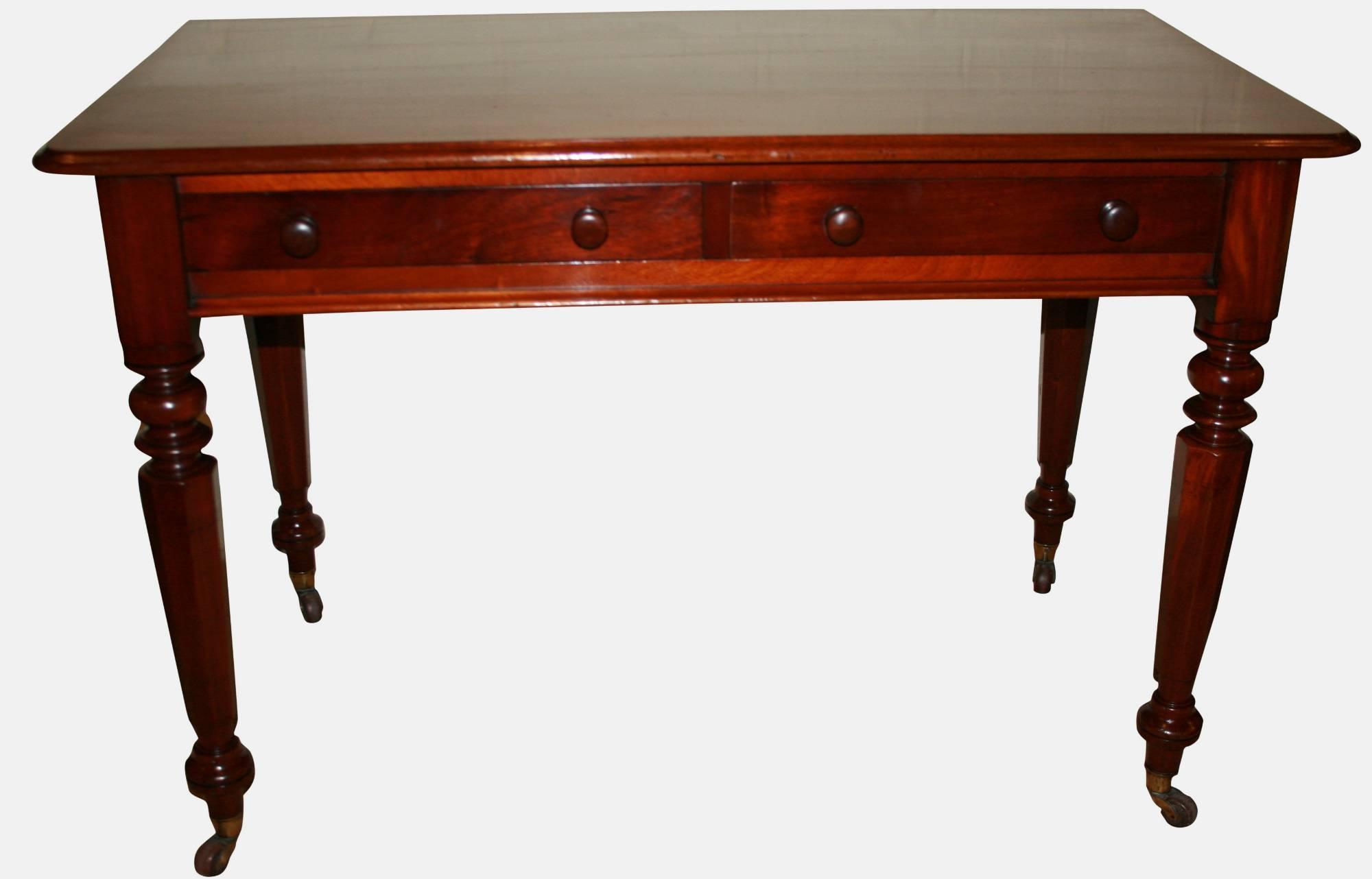 Mahogany Side/Writing Table (1 of 1) Mahogany Side/Writing Table (1 of 1)