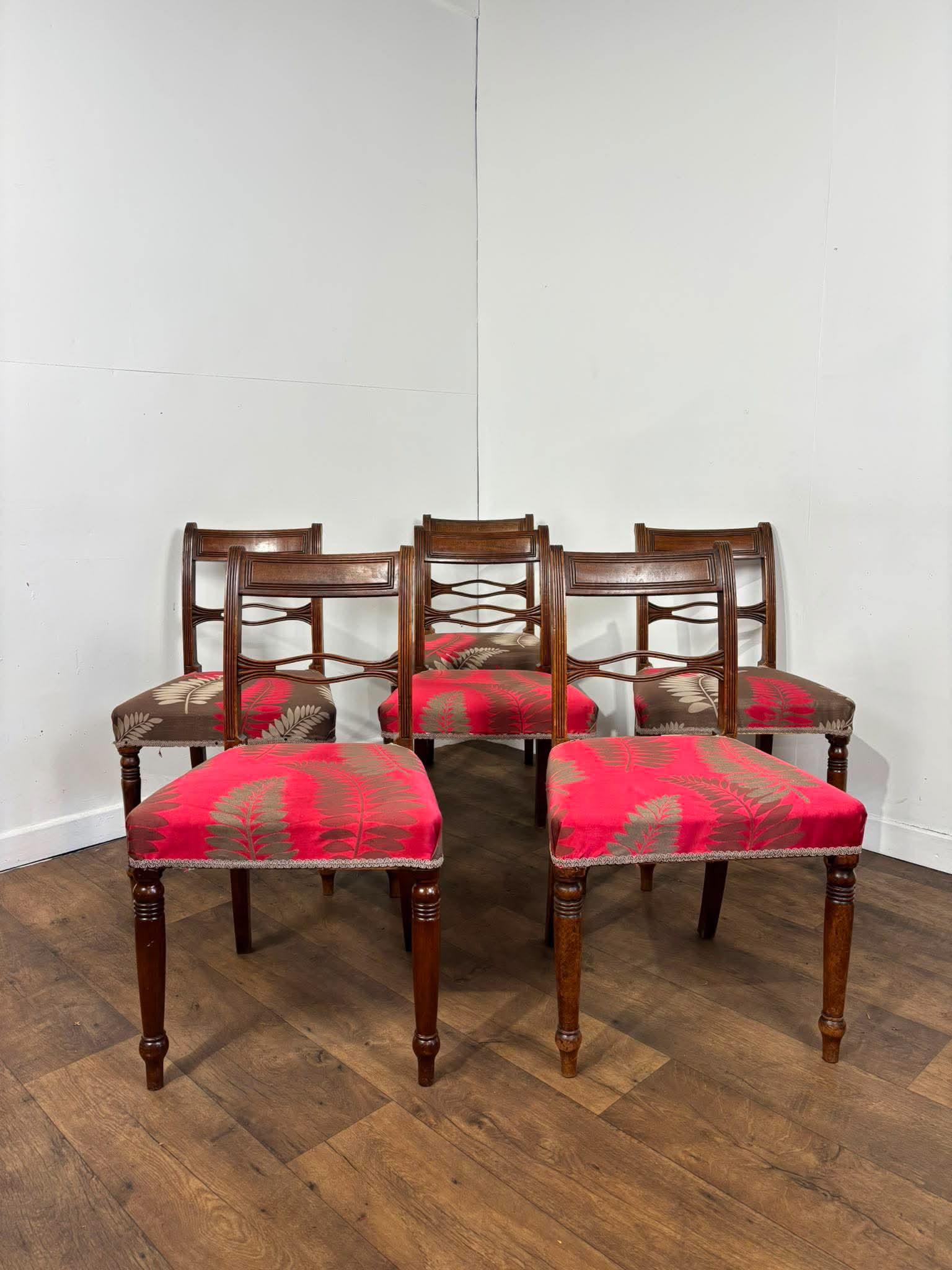 Set of Six 19th Century Mahogany Dining Chairs (1 of 12) Set of Six 19th Century Mahogany Dining Chairs (1 of 12)