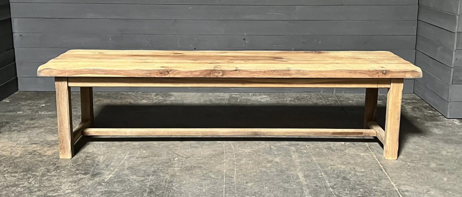 Huge 3 Meter French Bleached Oak Farmhouse Refectory Dining Table (1 of 1) Huge 3 Meter French Bleached Oak Farmhouse Refectory Dining Table (1 of 1)