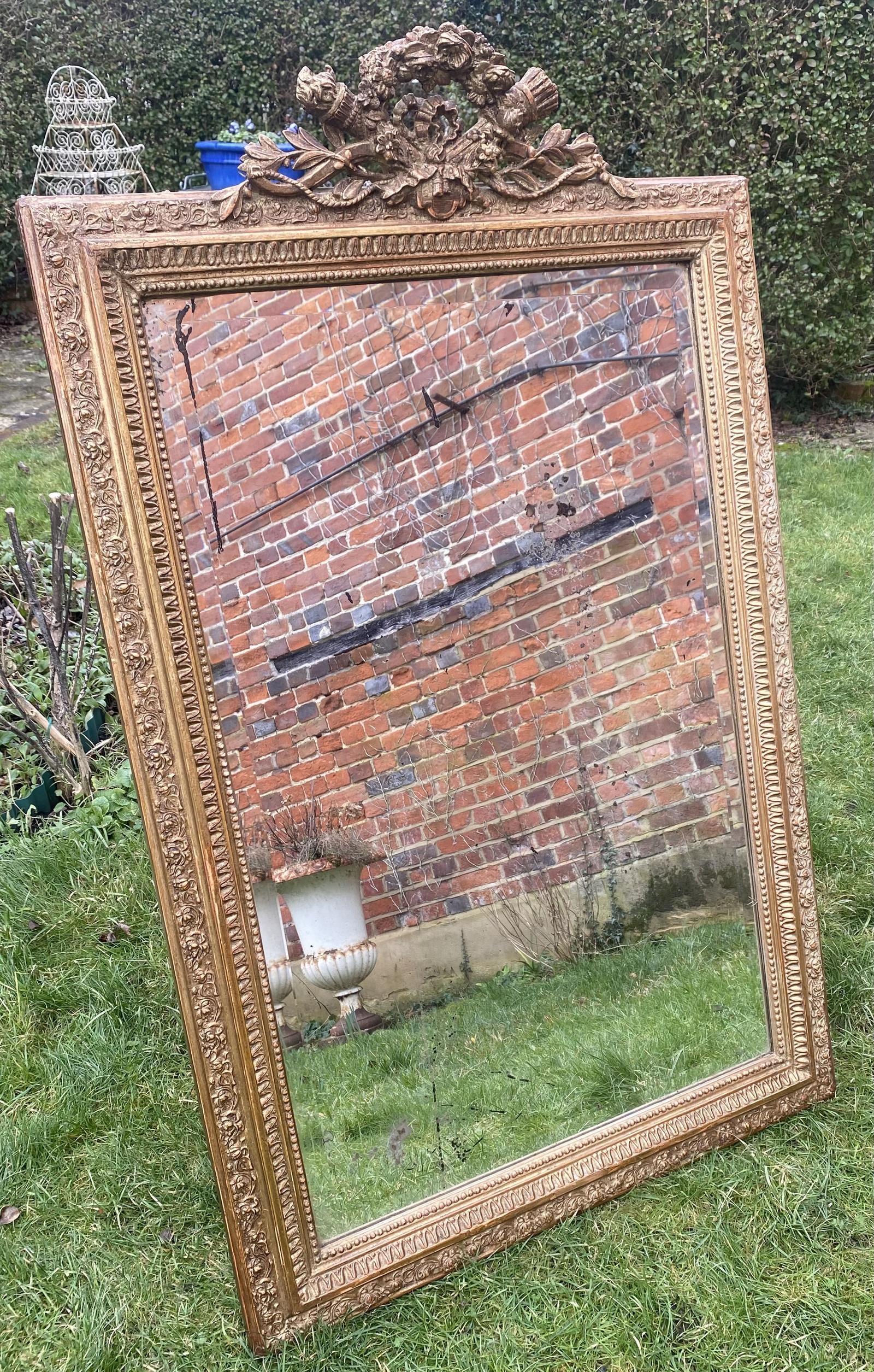 French Gilt Mirror (1 of 3)