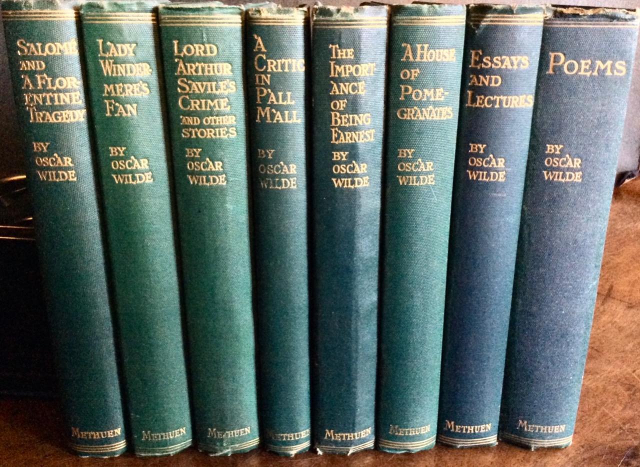 Oscar Wilde Collection Early Editions 8 x Volumes Poems Reading Gaol Salome Etc (1 of 4)