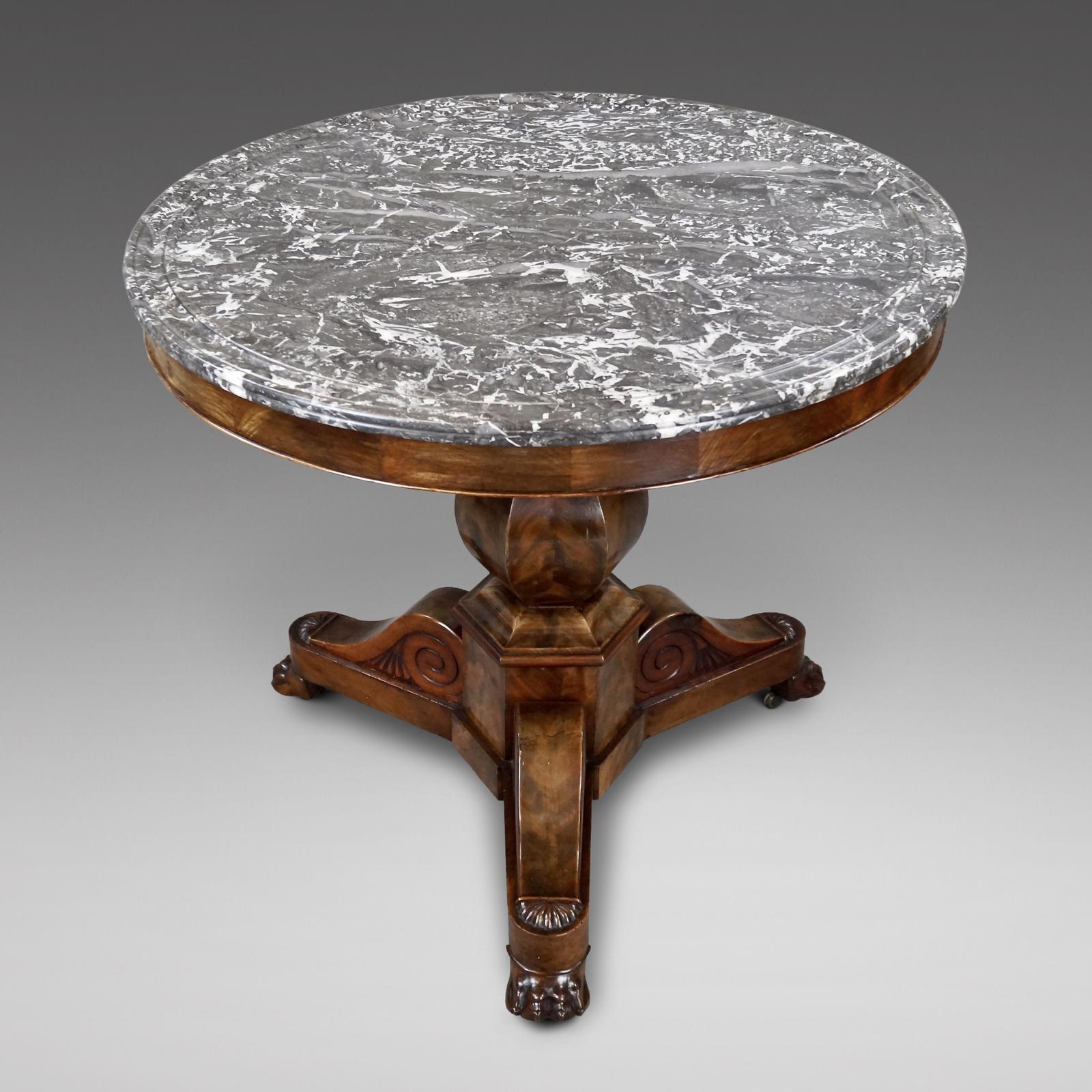 French Flame Mahogany Gueridon / Centre Table (1 of 4) French Flame Mahogany Gueridon / Centre Table (1 of 4)