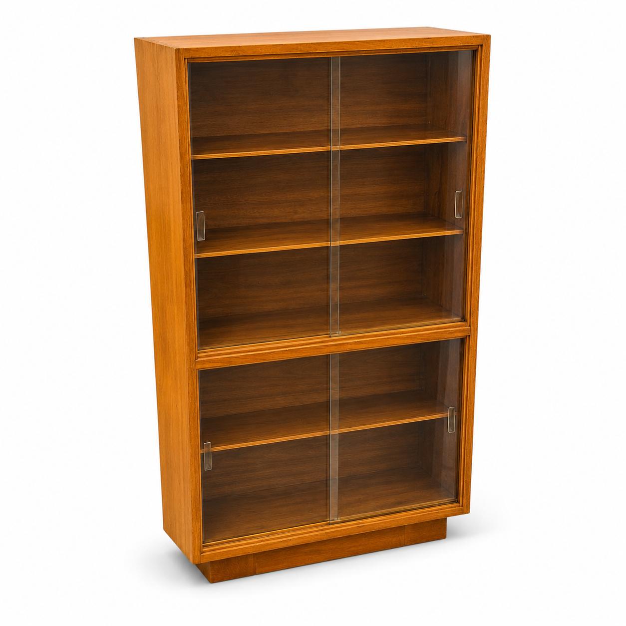 Vintage Mid-century Teak Display Bookcase with Glass Doors (1 of 15) Vintage Mid-century Teak Display Bookcase with Glass Doors (1 of 15)
