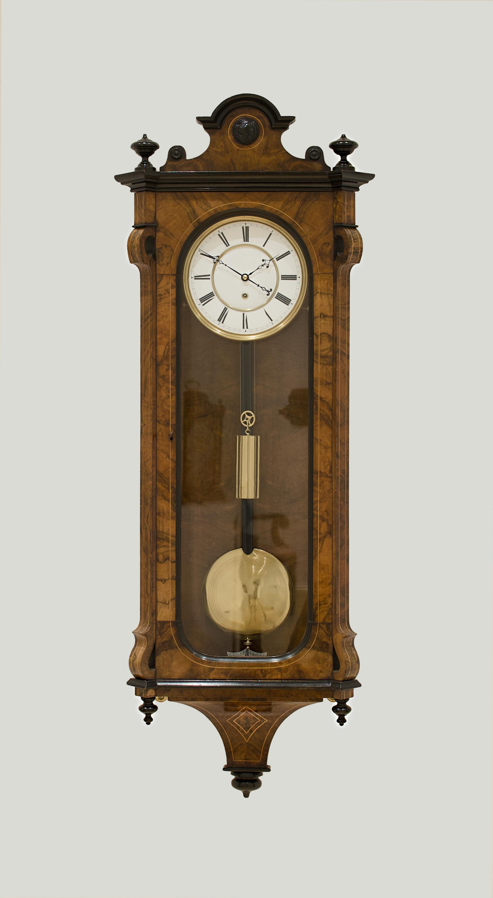 A Lenzkirch Vienna Regulator Wall Clock, Circa 1861 (1 of 23)