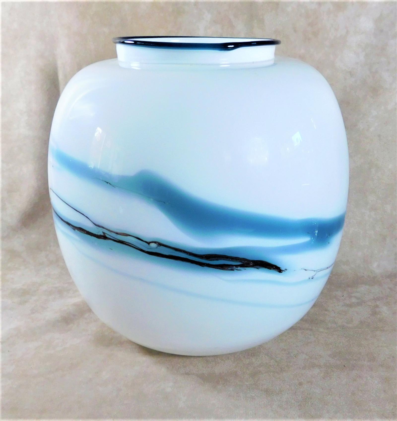 Large Holmegaard,  Atlantis Series Vase by Michael Bang (1 of 1)