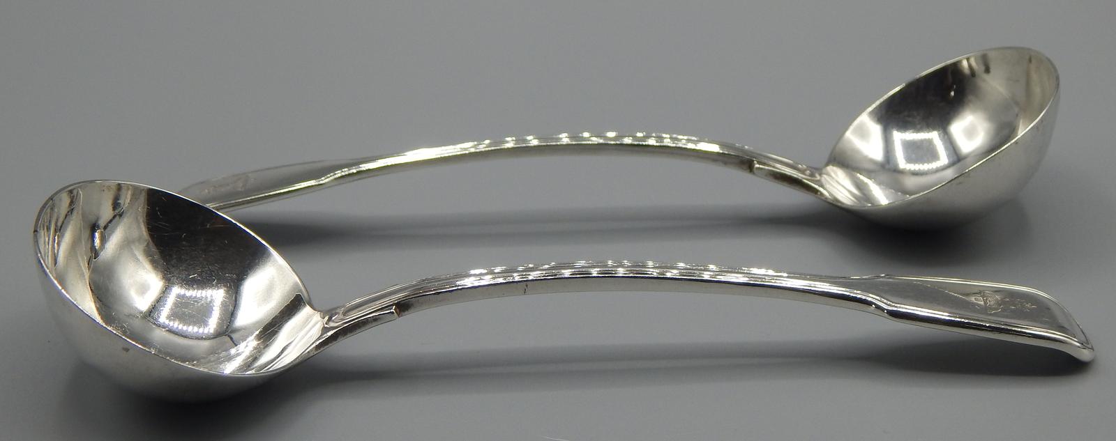 Pair of Chawner & Co Sauce Ladles (1 of 7)