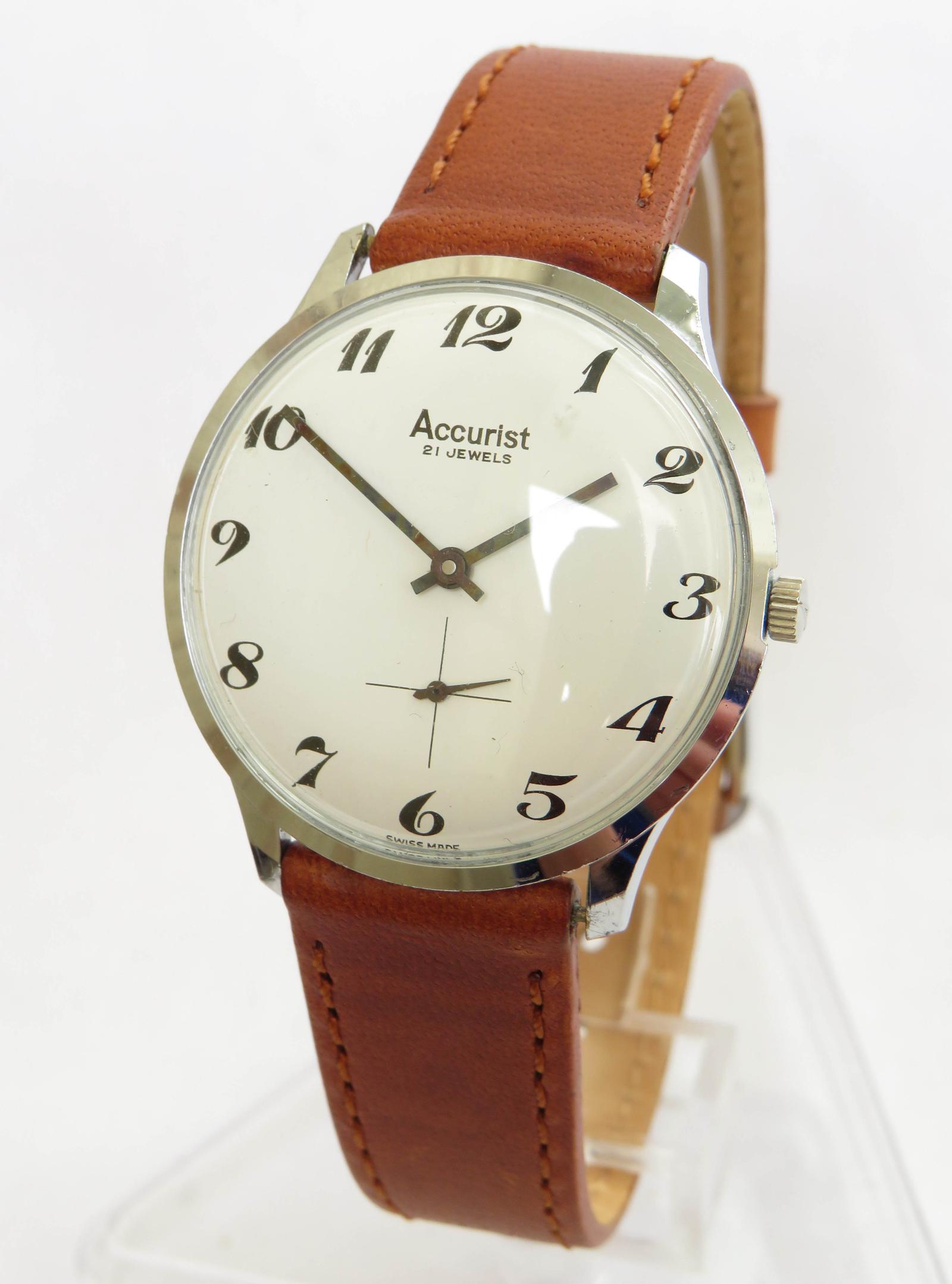 Gents 1960s Accurist Wrist Watch (1 of 5) Gents 1960s Accurist Wrist Watch (1 of 5)