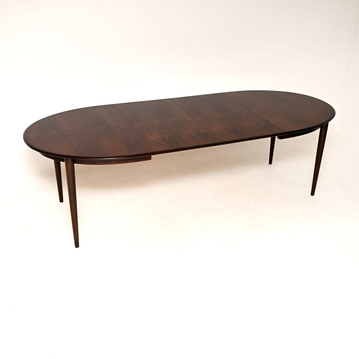 Danish Vintage Rosewood Extending Dining Table (1 of 10) Danish Vintage Rosewood Extending Dining Table (1 of 10)
