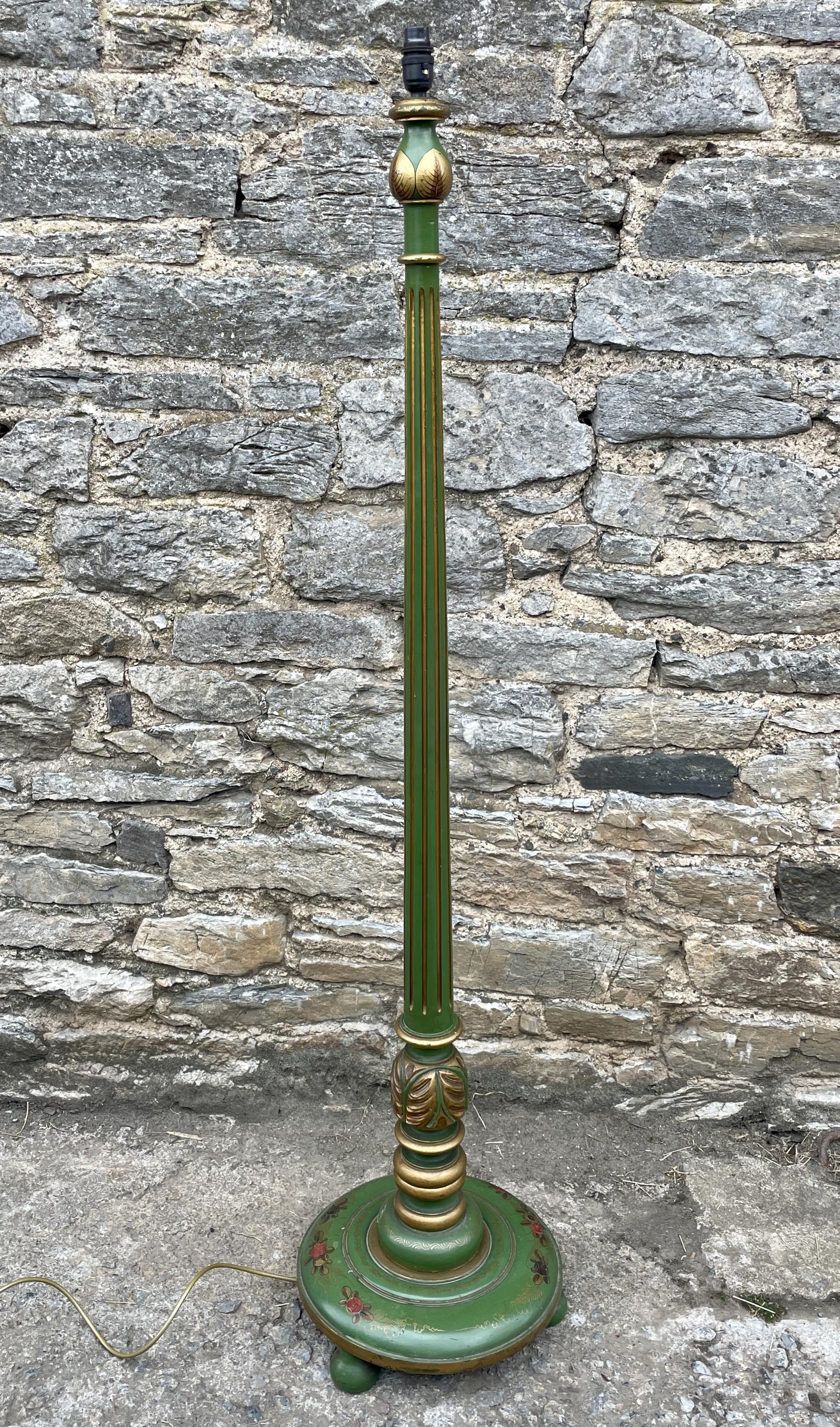 Antique Chinoiserie Standard Lamp (1 of 12) Antique Chinoiserie Standard Lamp (1 of 12)