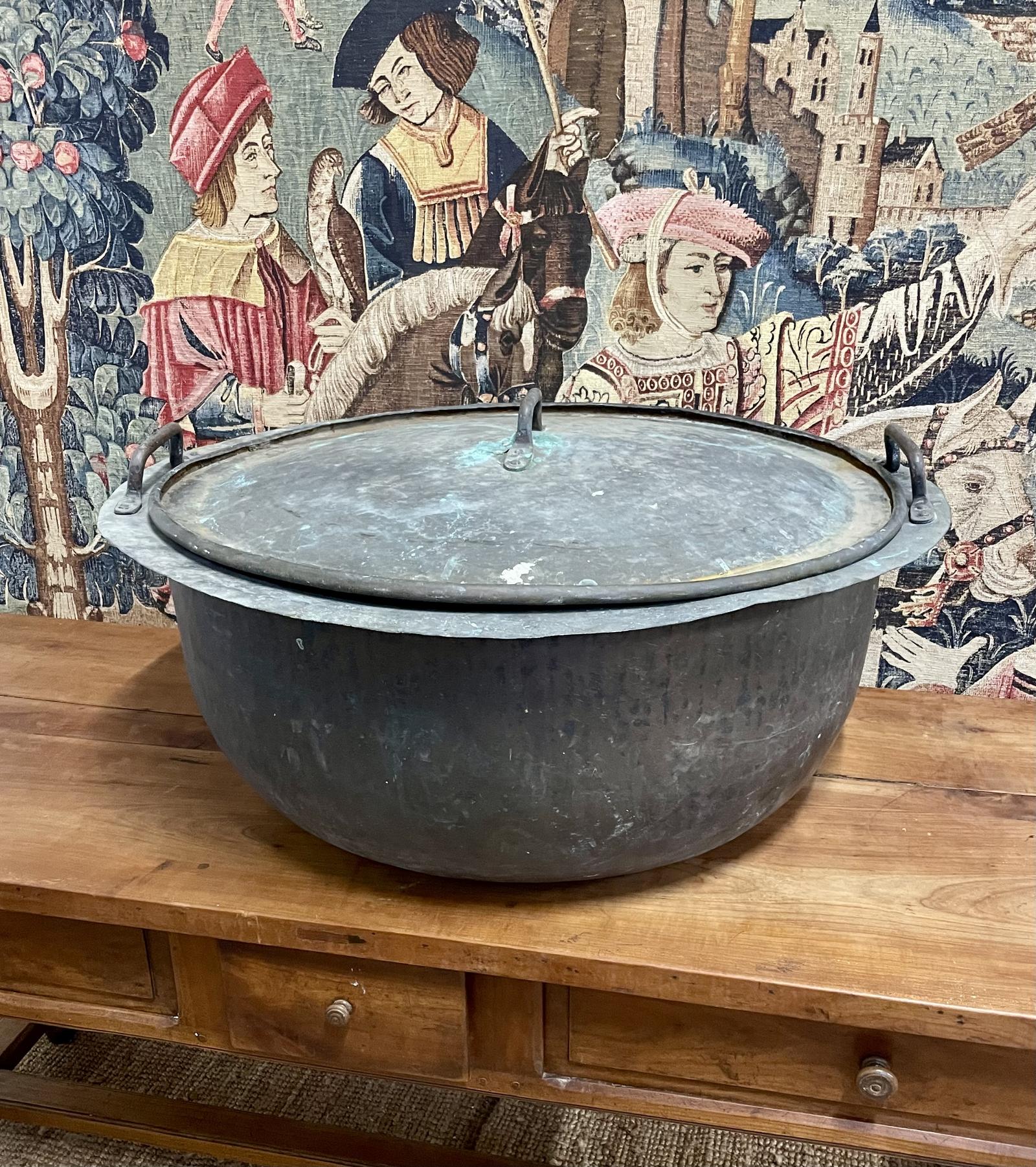 Very Impressive Antique Copper Lidded Log Bin / Planter 3ft (1 of 16) Very Impressive Antique Copper Lidded Log Bin / Planter 3ft (1 of 16)