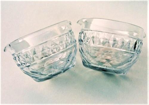 Gorgeous Pair of Early Victorian Cut Glass Rinsers (1 of 6)