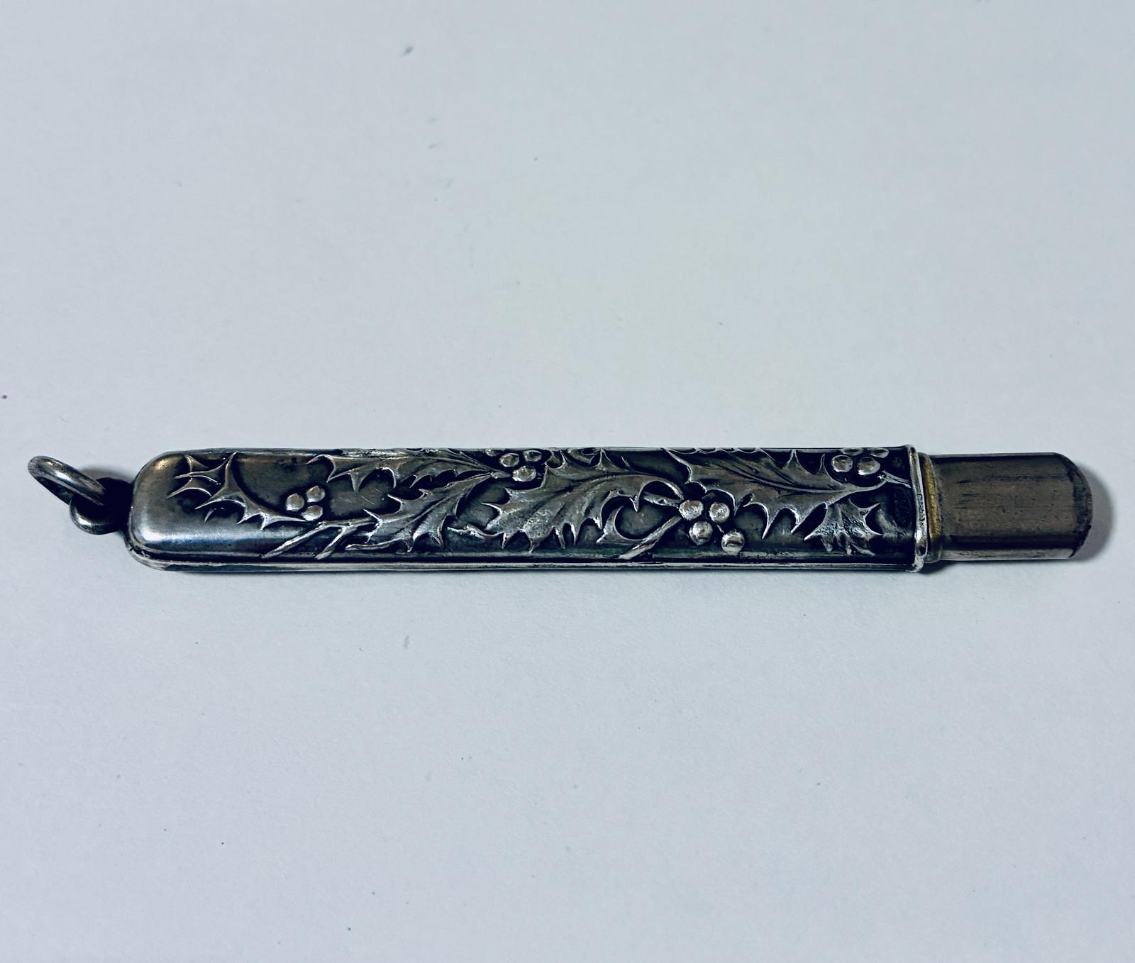 Antique Russian Silver Pencil Holder (1 of 7) Antique Russian Silver Pencil Holder (1 of 7)