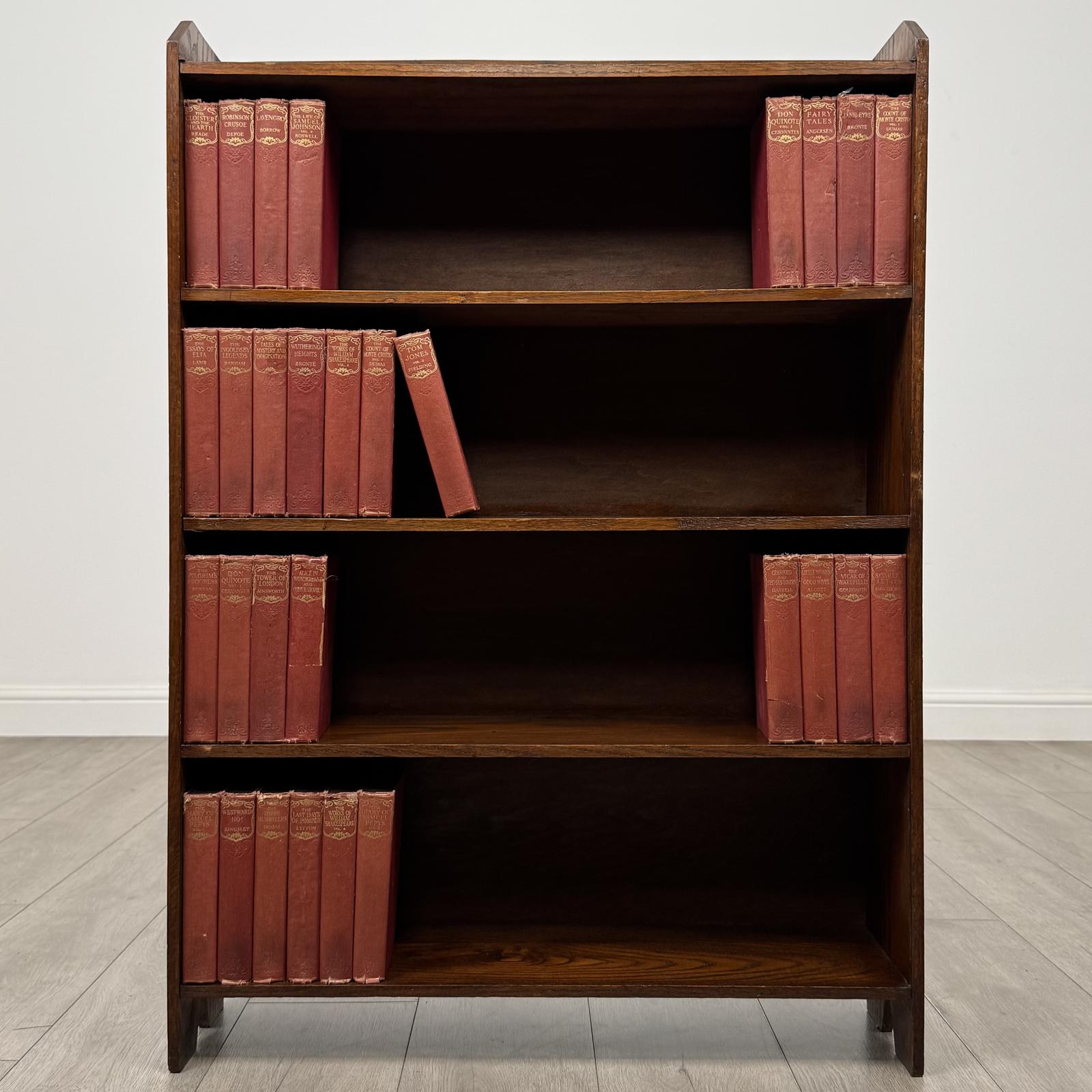 Antique 20th Century Edwardian Open Bookcase In Oak (1 of 10) Antique 20th Century Edwardian Open Bookcase In Oak (1 of 10)
