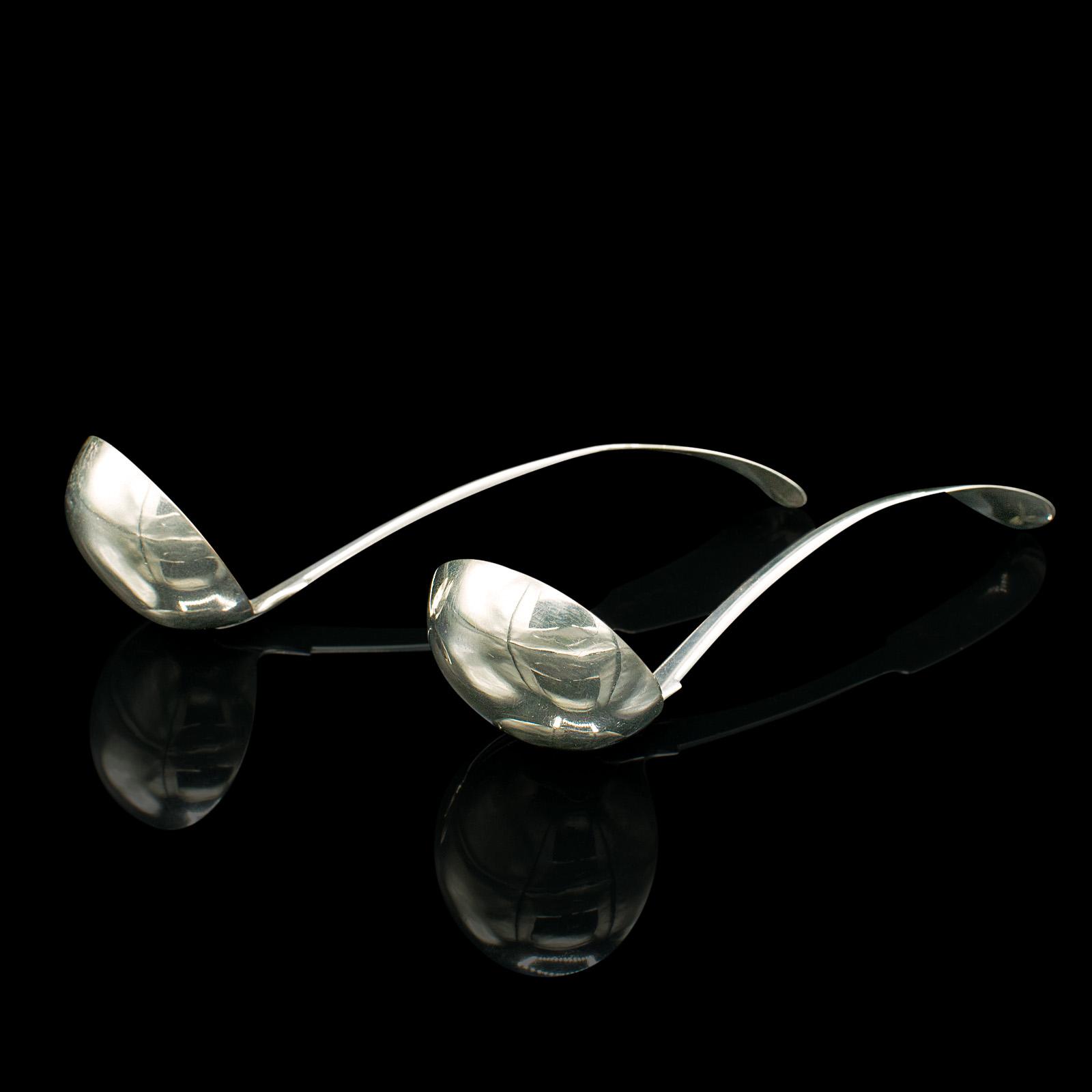 Pair Of Small Antique Toddy Ladles, Scottish, Whisky Spoon, Hallmark, William IV (1 of 9)