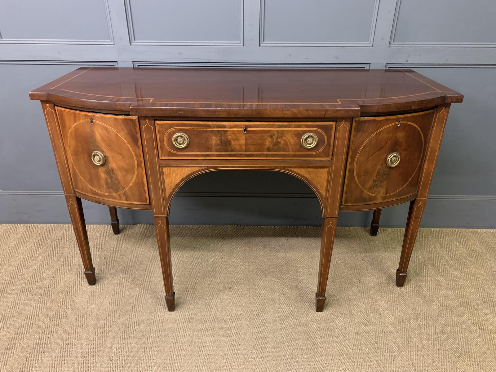 George III Period Inlaid Mahogany Sideboard (1 of 16) George III Period Inlaid Mahogany Sideboard (1 of 16)