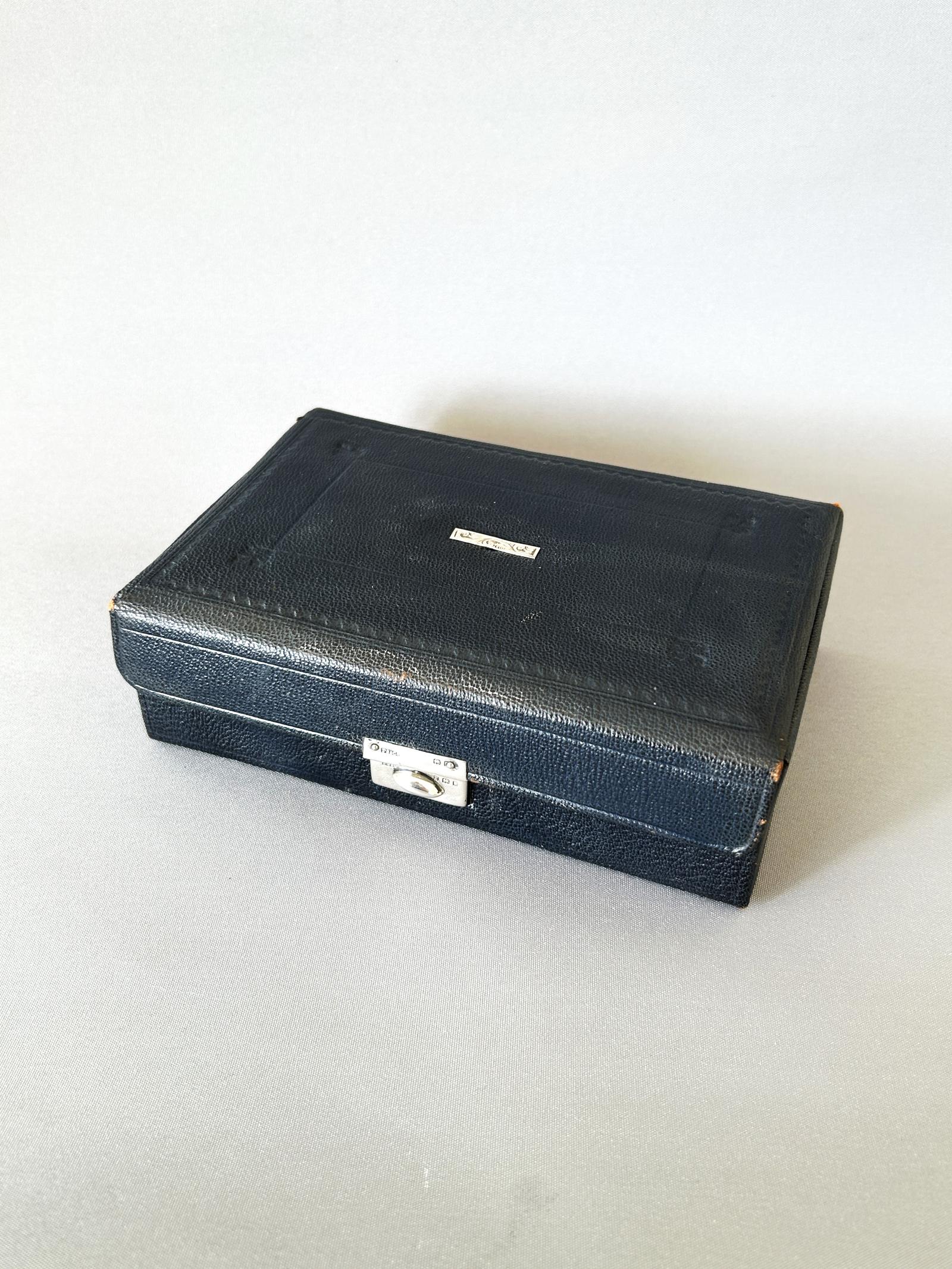 Fine Art Deco Silver Mounted Bridge Box (1 of 7)