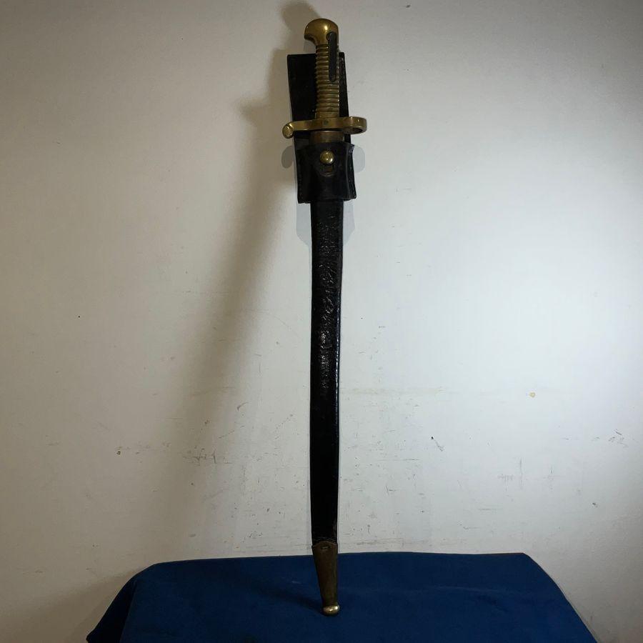 18th Century Bayonet & Scabbard (1 of 30)