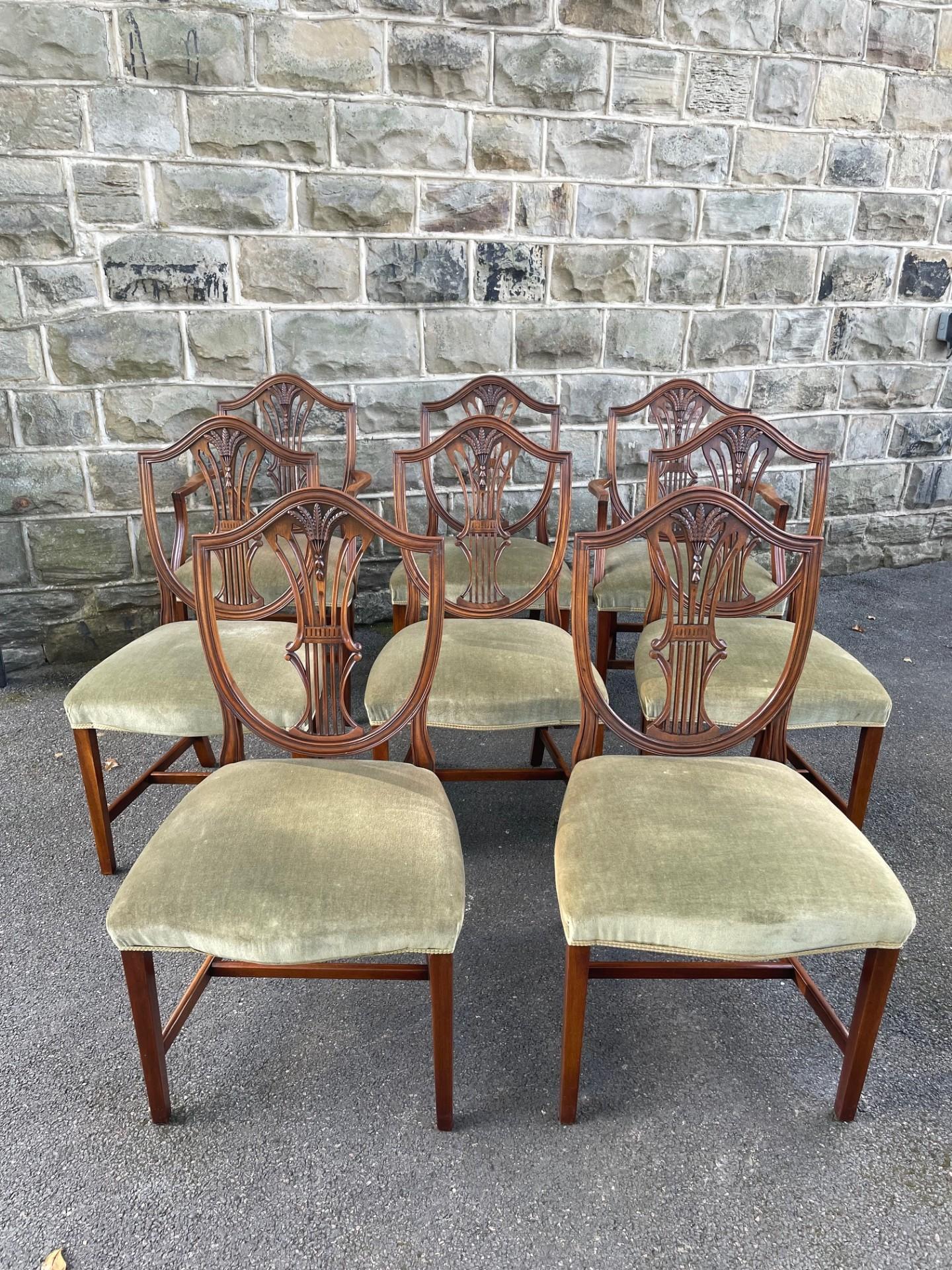Antique Set of 8 Mahogany Dining Chairs (1 of 12) Antique Set of 8 Mahogany Dining Chairs (1 of 12)