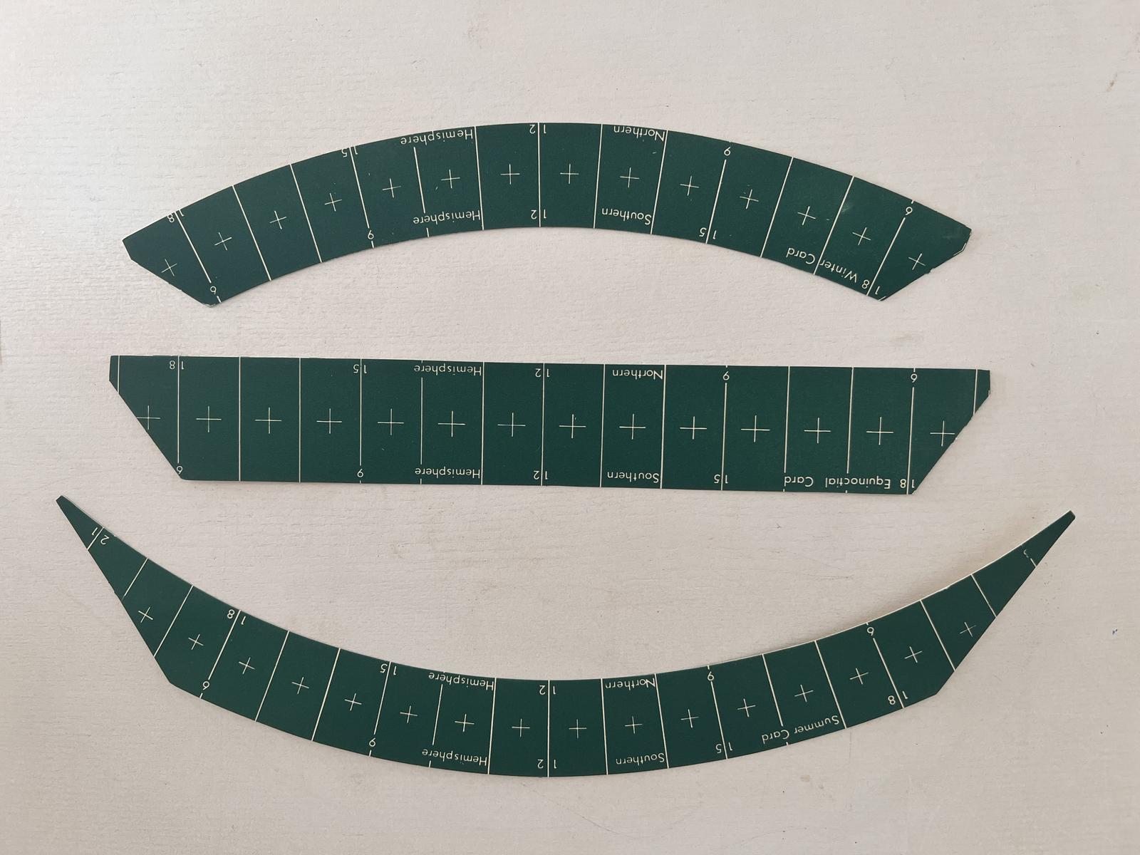 Original Campbell Stokes Sunshine Recorder Charts (1 of 4)