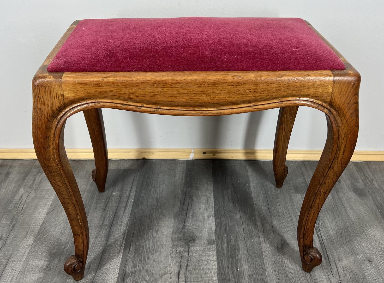 French Foot Stool / Dressing Table Stool (1 of 8)