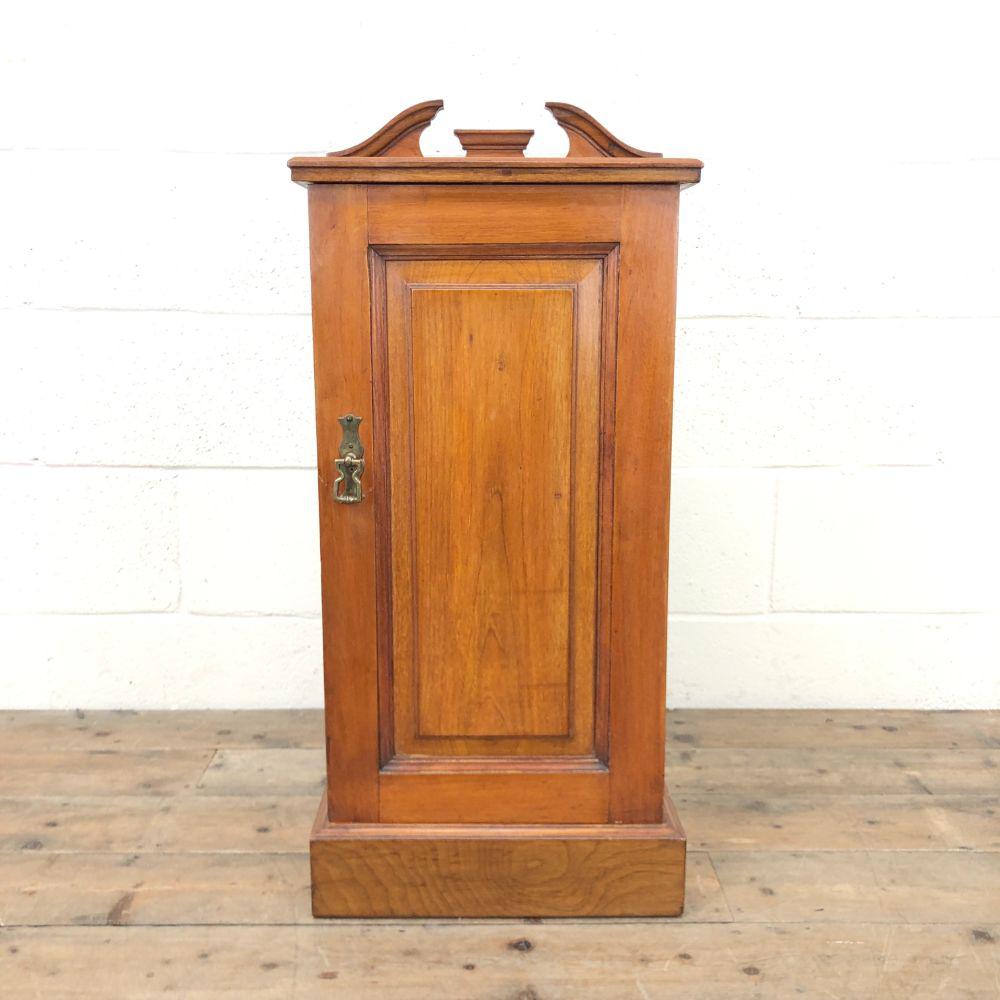 Antique Walnut Blind Panel Cupboard (1 of 8) Antique Walnut Blind Panel Cupboard (1 of 8)