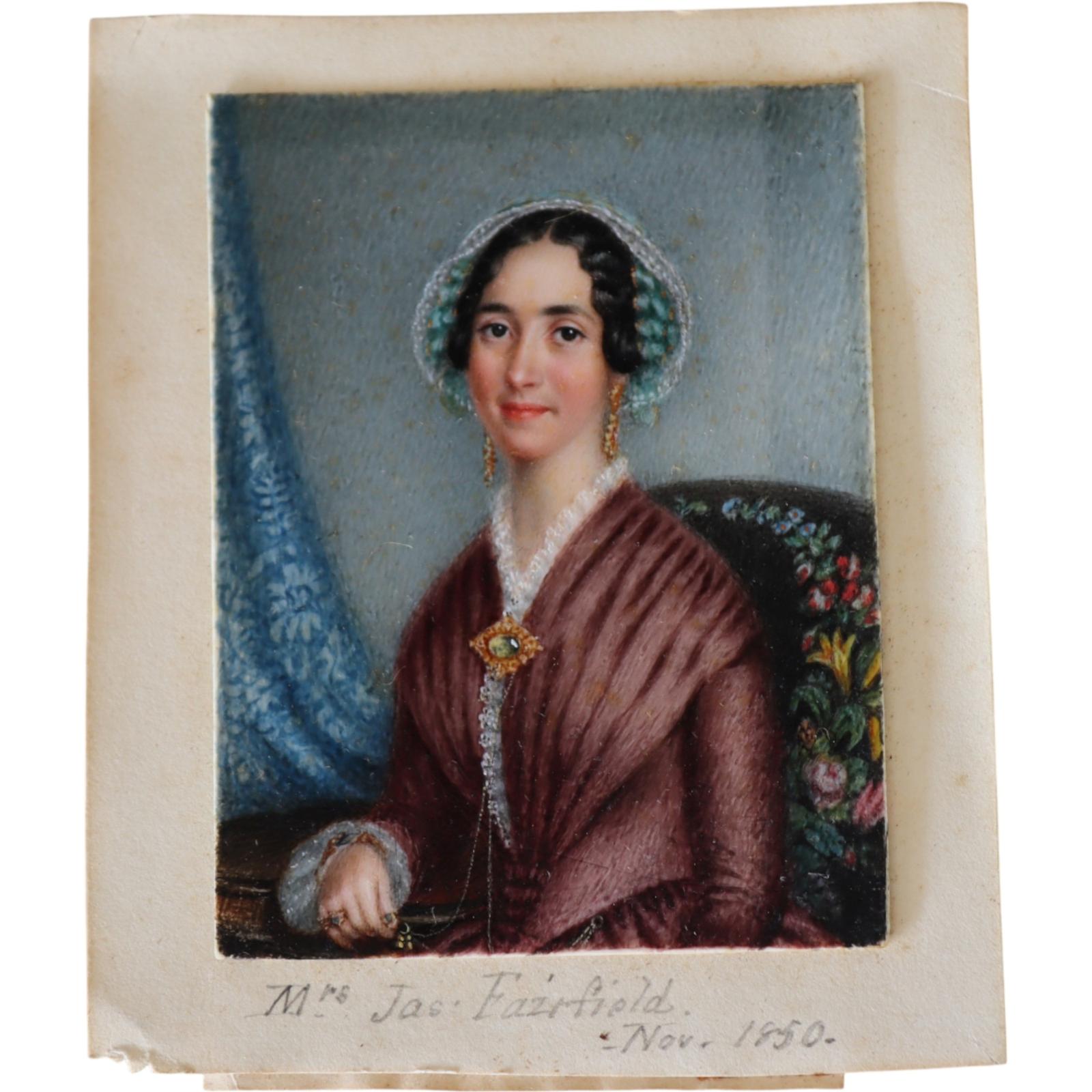 Early Victorian Portrait Miniature (1 of 7)