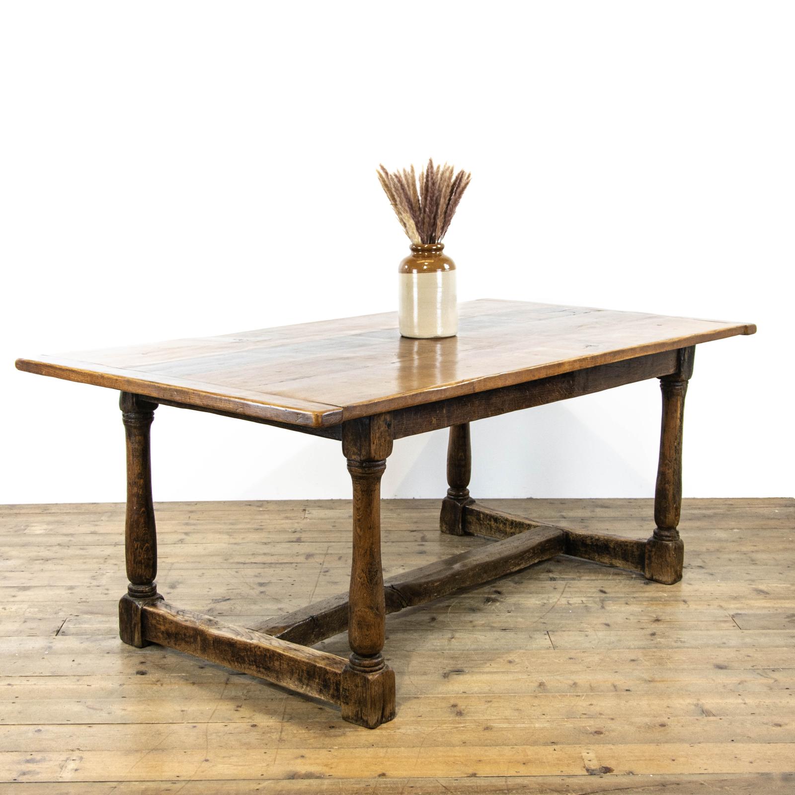 Large Antique Oak Refectory Table (1 of 9) Large Antique Oak Refectory Table (1 of 9)