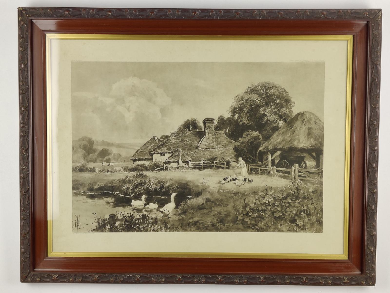 Lithograph - Antique Framed (1 of 9)