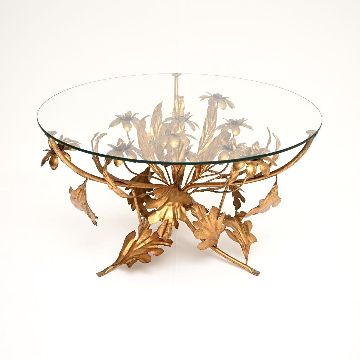 Vintage Gilt Metal Coffee Table by Hans Kogl (1 of 10) Vintage Gilt Metal Coffee Table by Hans Kogl (1 of 10)