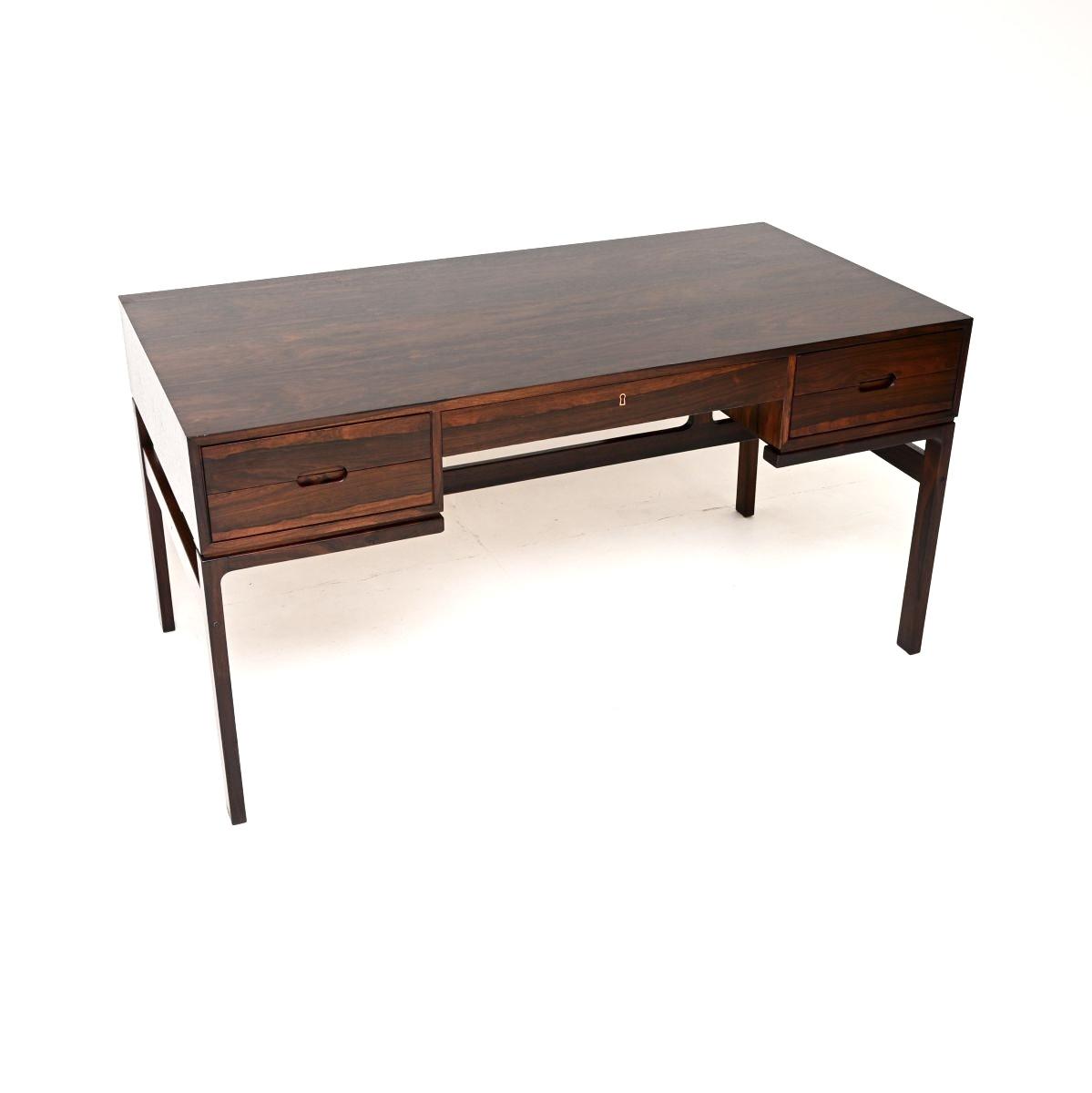 Vintage Danish Rosewood Desk by Arne Wahl Iversen (1 of 10) Vintage Danish Rosewood Desk by Arne Wahl Iversen (1 of 10)