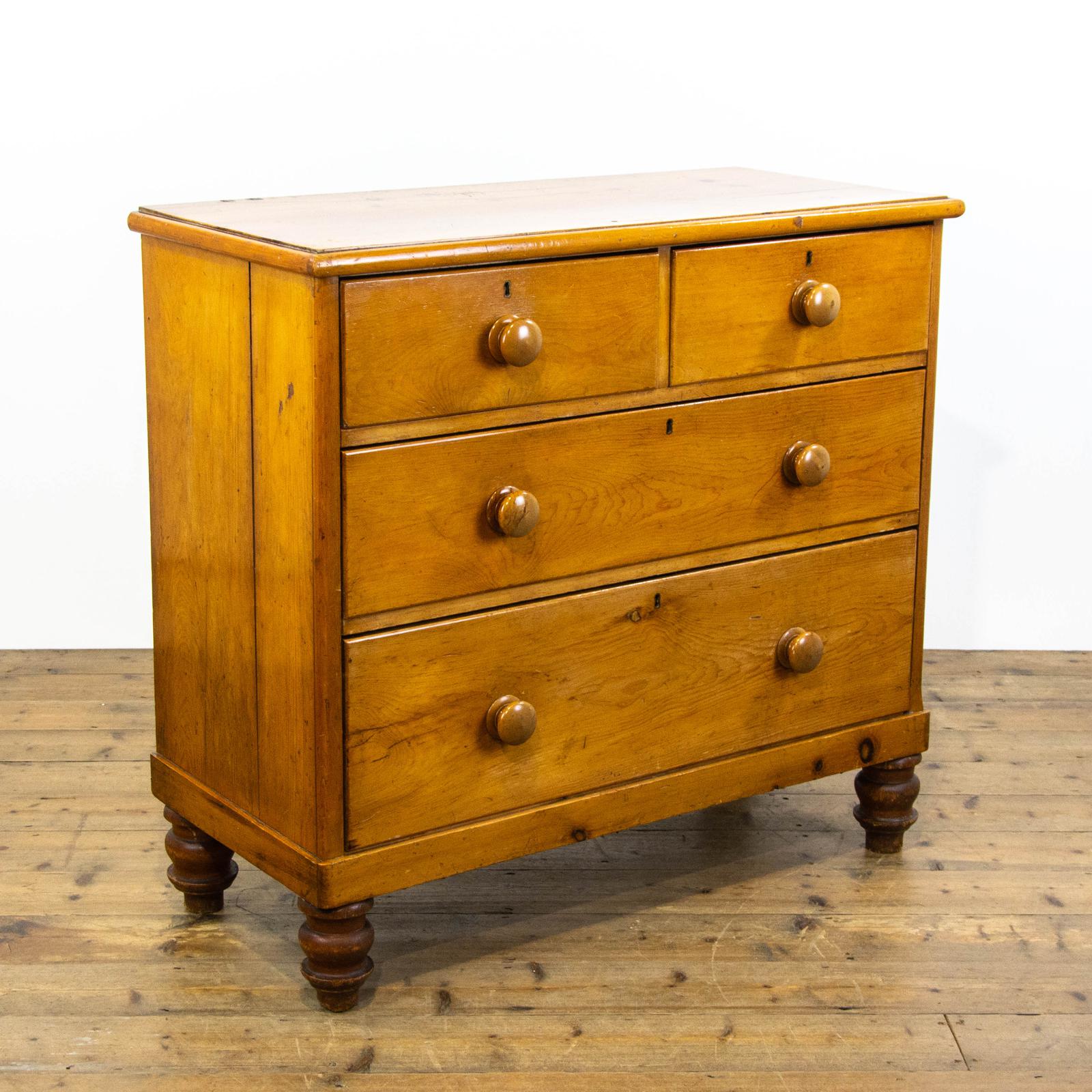 Victorian Antique Pine Chest of Drawers (1 of 9) Victorian Antique Pine Chest of Drawers (1 of 9)