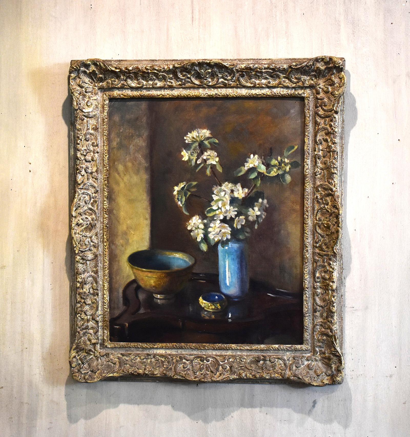 Still Life Oil Painting Pear Blossom by Faith Kenworthy Brown (1 of 7) Still Life Oil Painting Pear Blossom by Faith Kenworthy Brown (1 of 7)