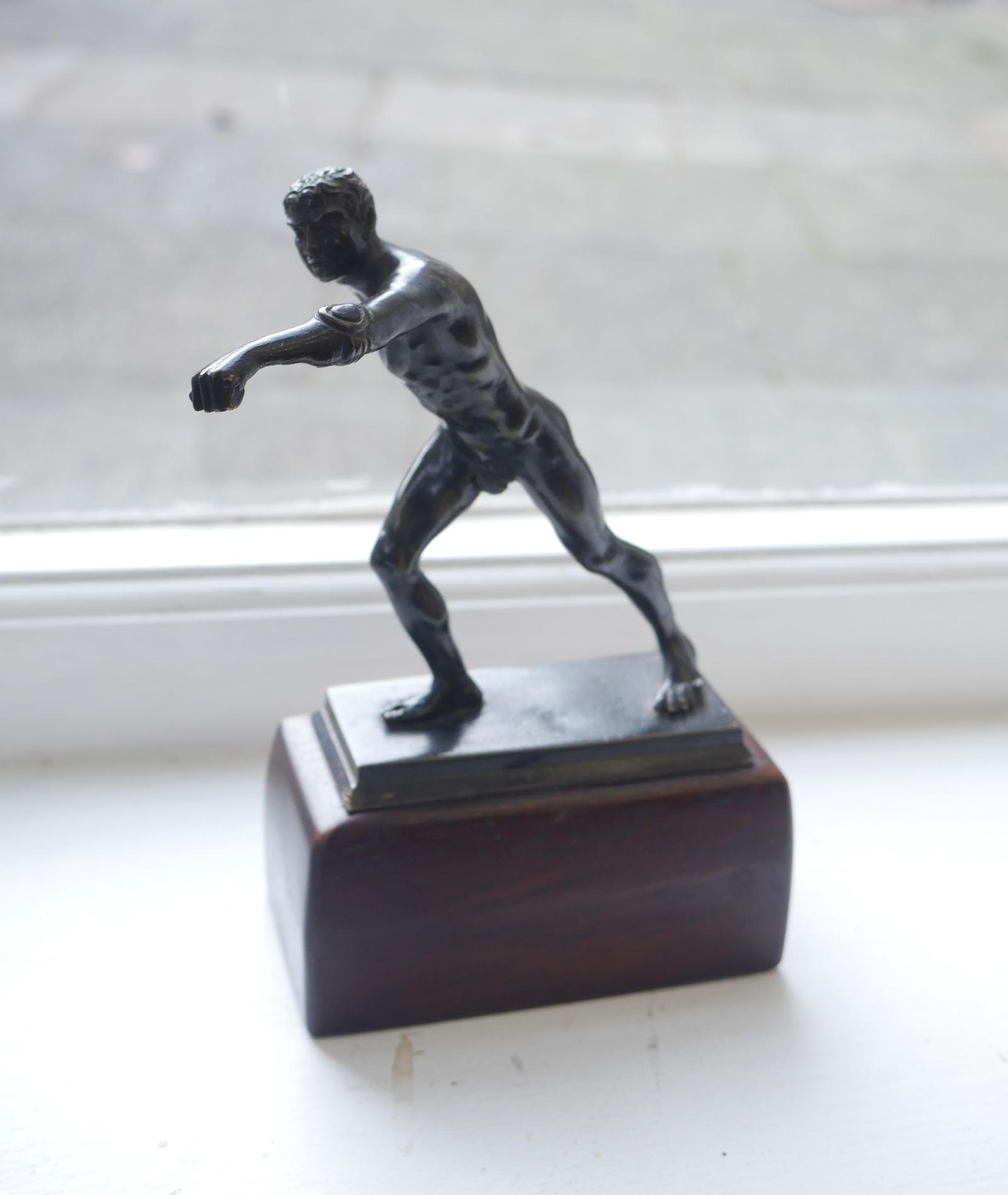 19th Century Borghese Gladiator Bronze (1 of 8) 19th Century Borghese Gladiator Bronze (1 of 8)