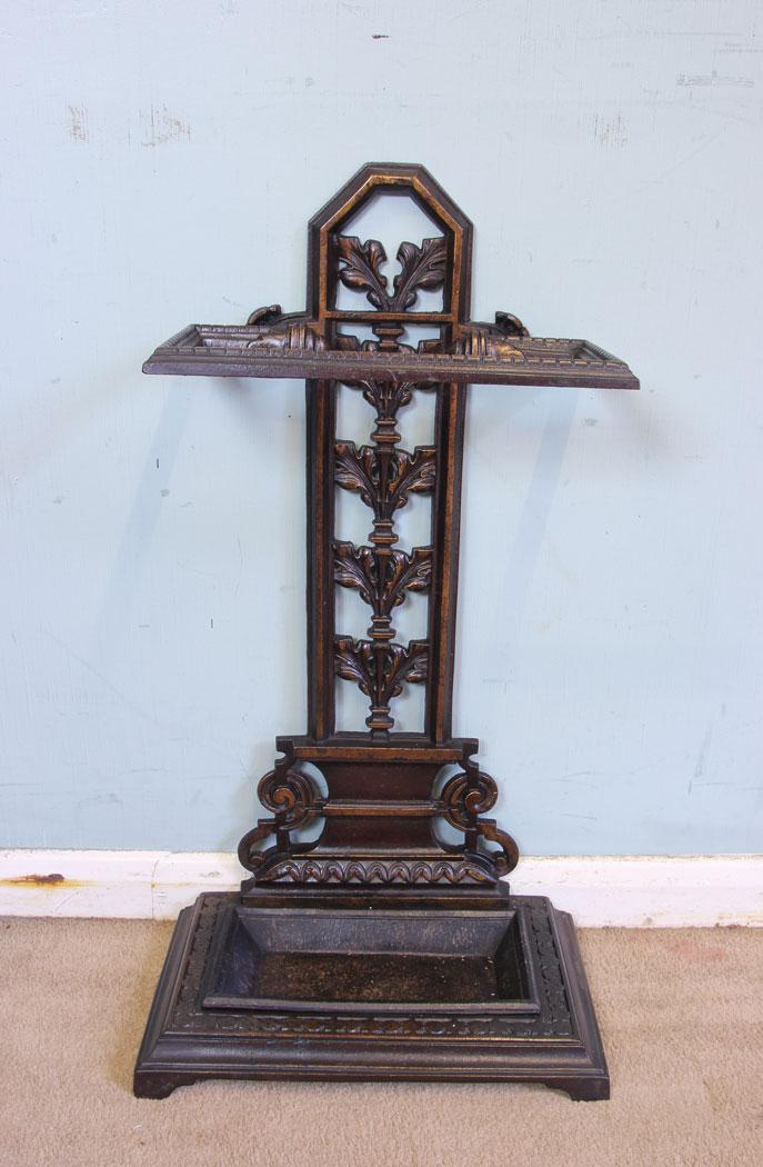 Antique Cast Iron Umbrella Stick Stand (1 of 11) Antique Cast Iron Umbrella Stick Stand (1 of 11)