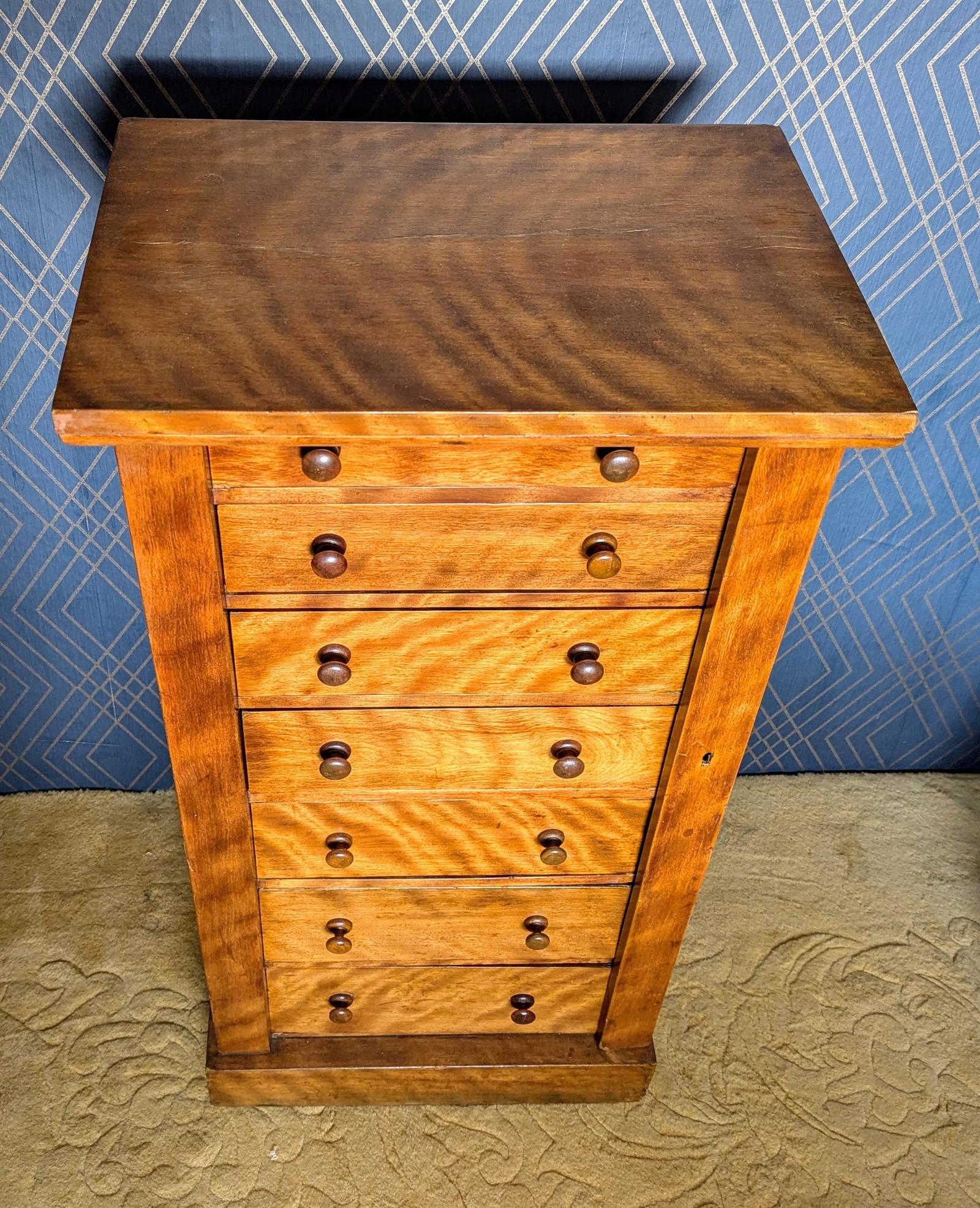 Satin Birch Wellington Chest of Drawers (1 of 8)