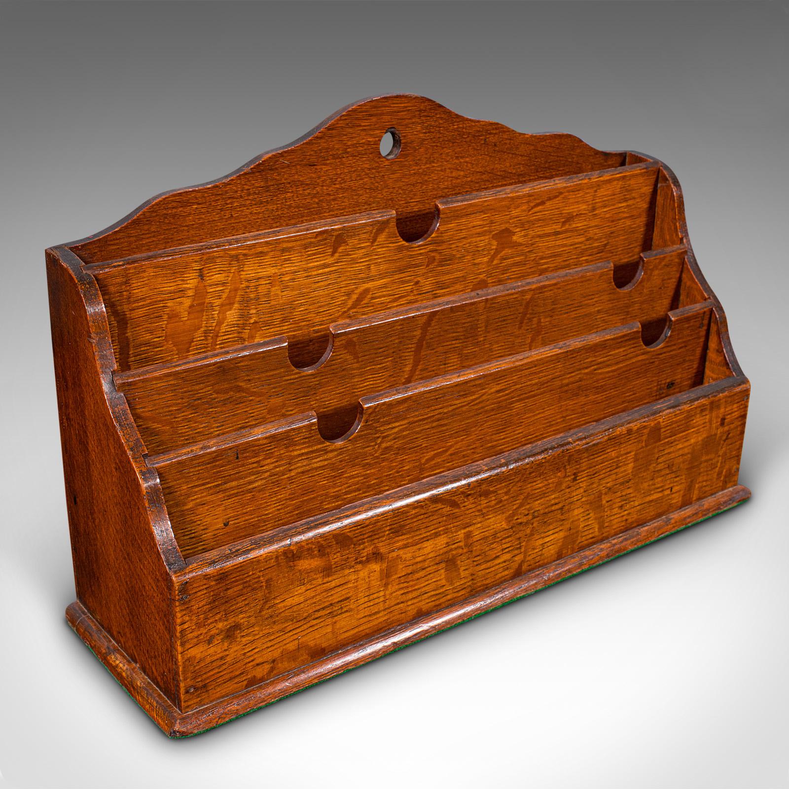 Antique Clerk's Desk Tidy, English, Oak, Organiser, Letter Rack - Victorian c.1870 (1 of 8) Antique Clerk's Desk Tidy, English, Oak, Organiser, Letter Rack - Victorian c.1870 (1 of 8)