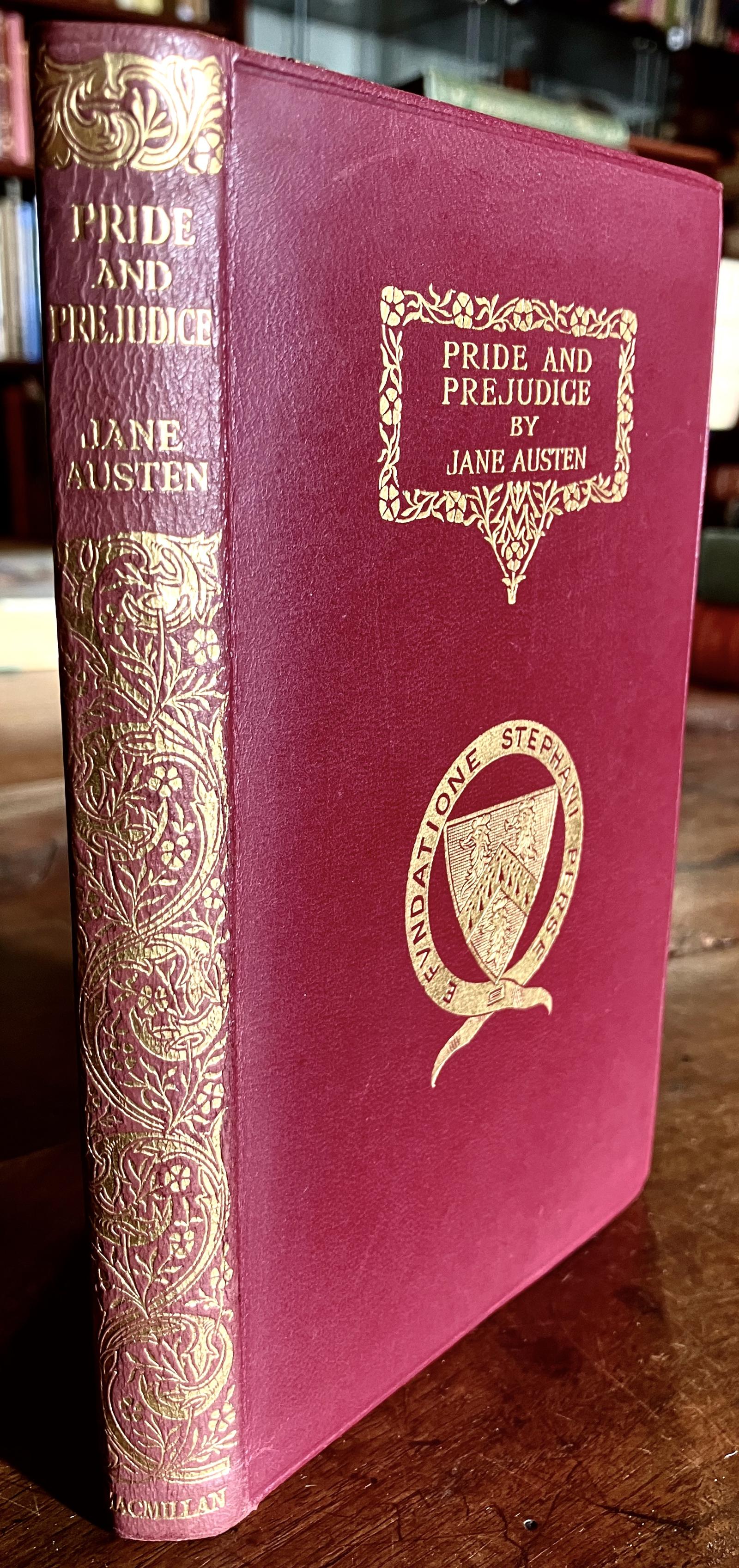 1929 Pride & Prejudice Novel by Jane Austen Fine Deluxe Red Leather Binding (1 of 4) 1929 Pride & Prejudice Novel by Jane Austen Fine Deluxe Red Leather Binding (1 of 4)