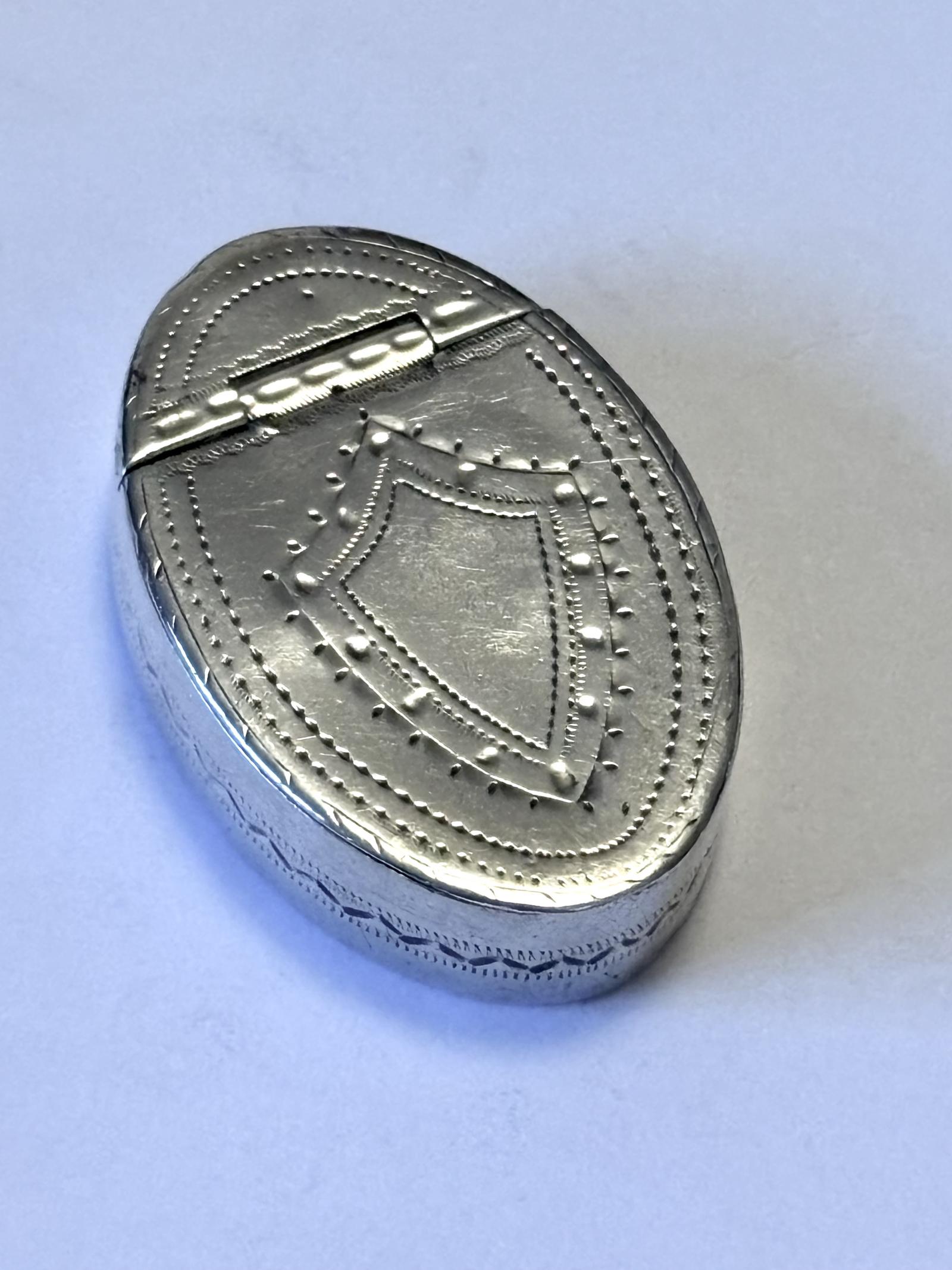 George III Sterling Silver Patch Box Birmingham 1791 Samuel Pemberton (1 of 11)