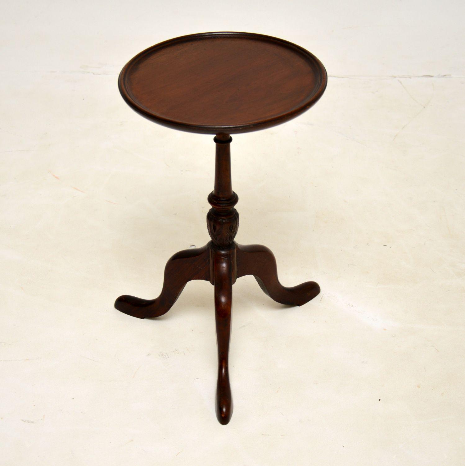 Antique Mahogany Wine Table (1 of 5) Antique Mahogany Wine Table (1 of 5)