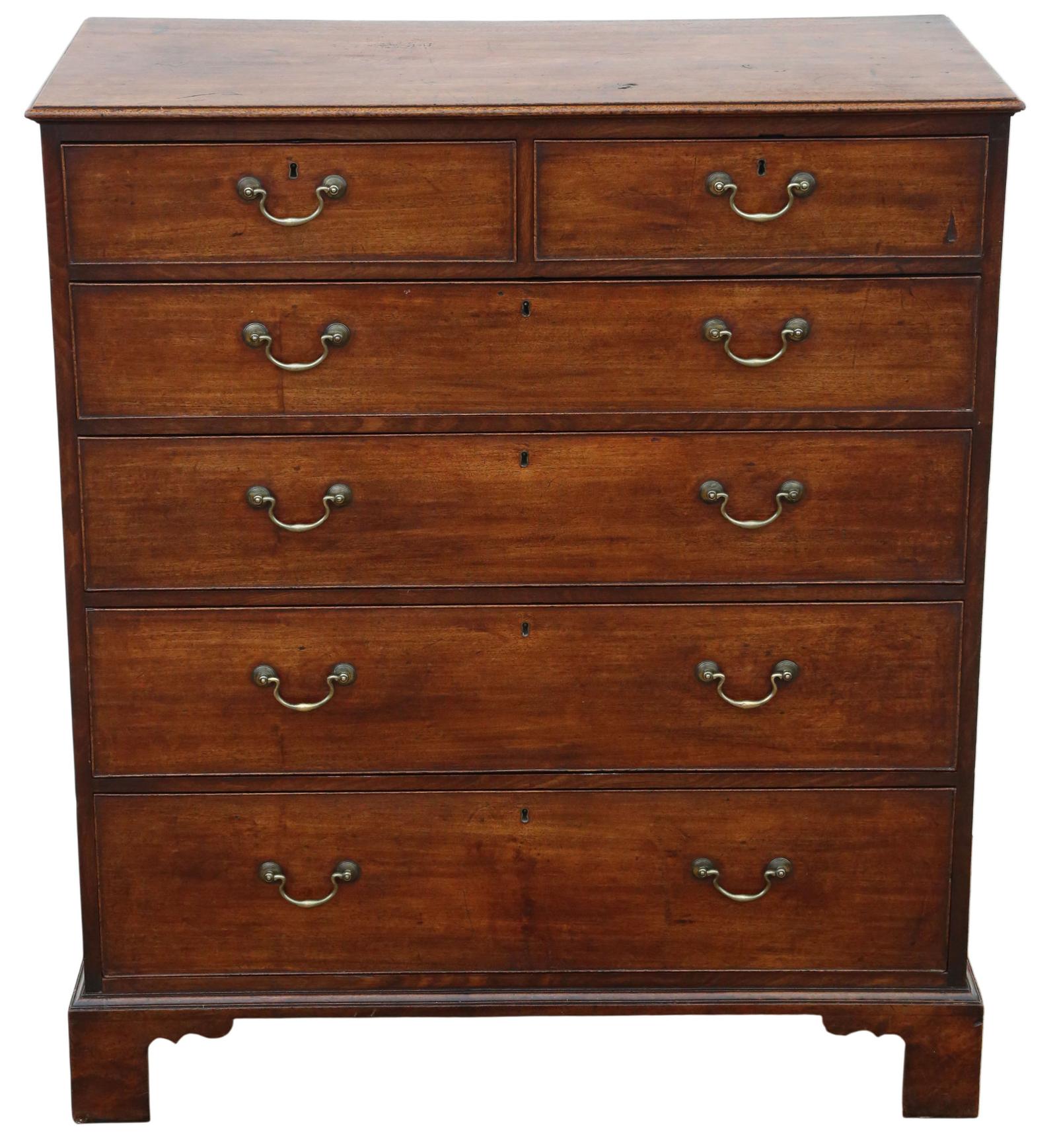 Antique Late 18th Century Georgian Large Mahogany Chest of Drawers - Fine Quality (1 of 11) Antique Late 18th Century Georgian Large Mahogany Chest of Drawers - Fine Quality (1 of 11)