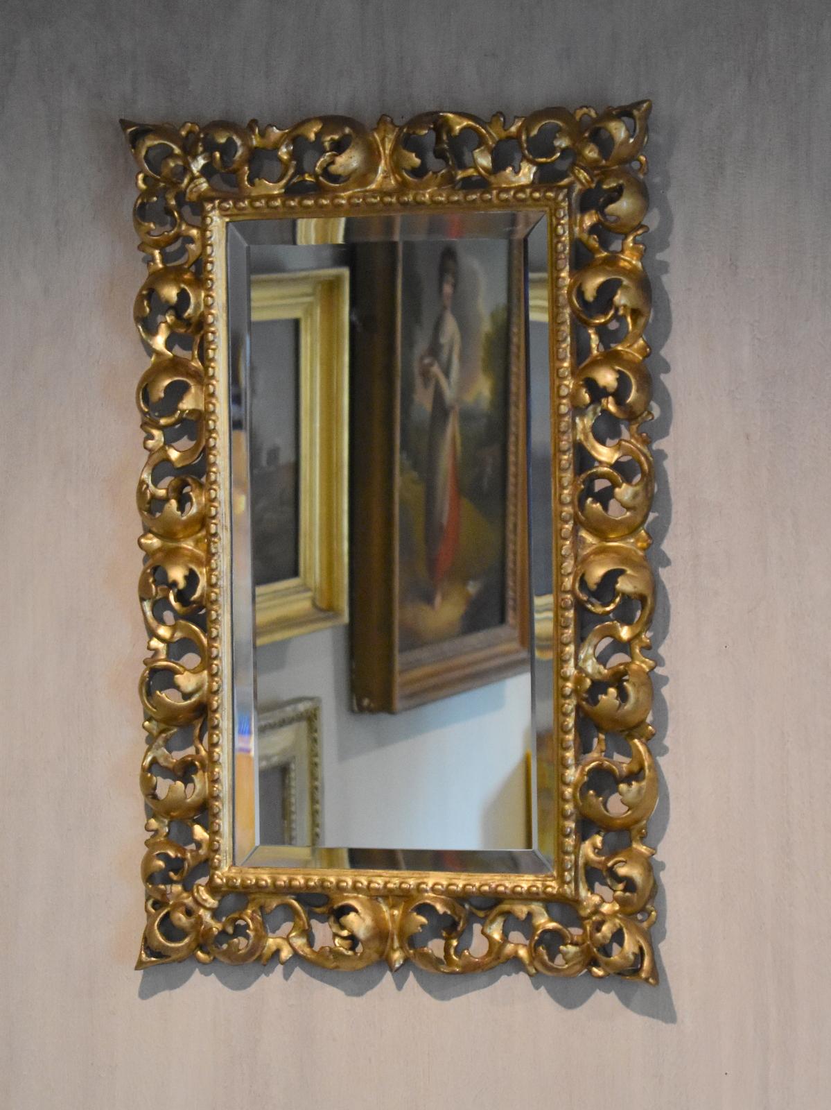 Florentine Giltwood Mirror (1 of 4) Florentine Giltwood Mirror (1 of 4)