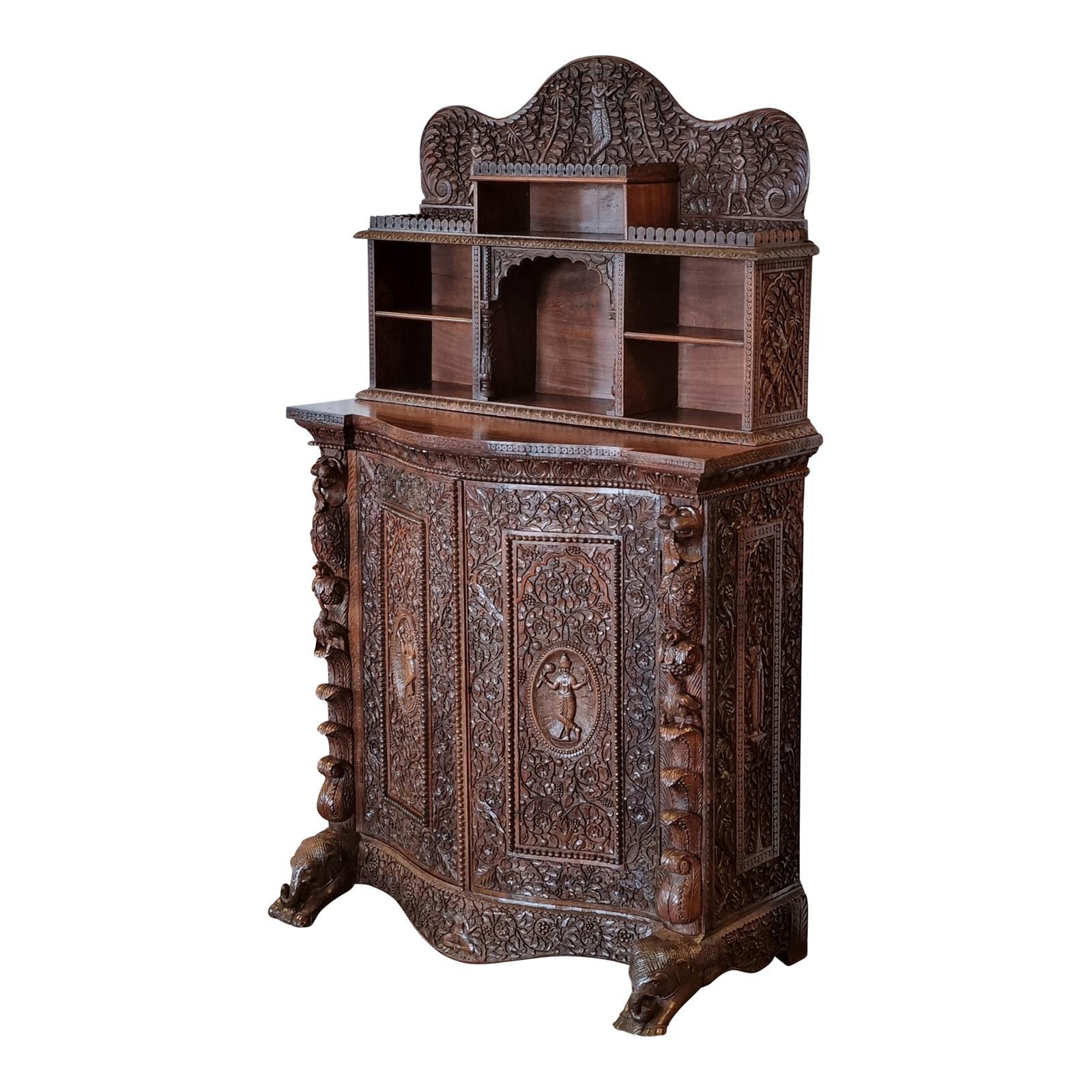 Fine Anglo Indian Hardwood Chiffonier (1 of 12)