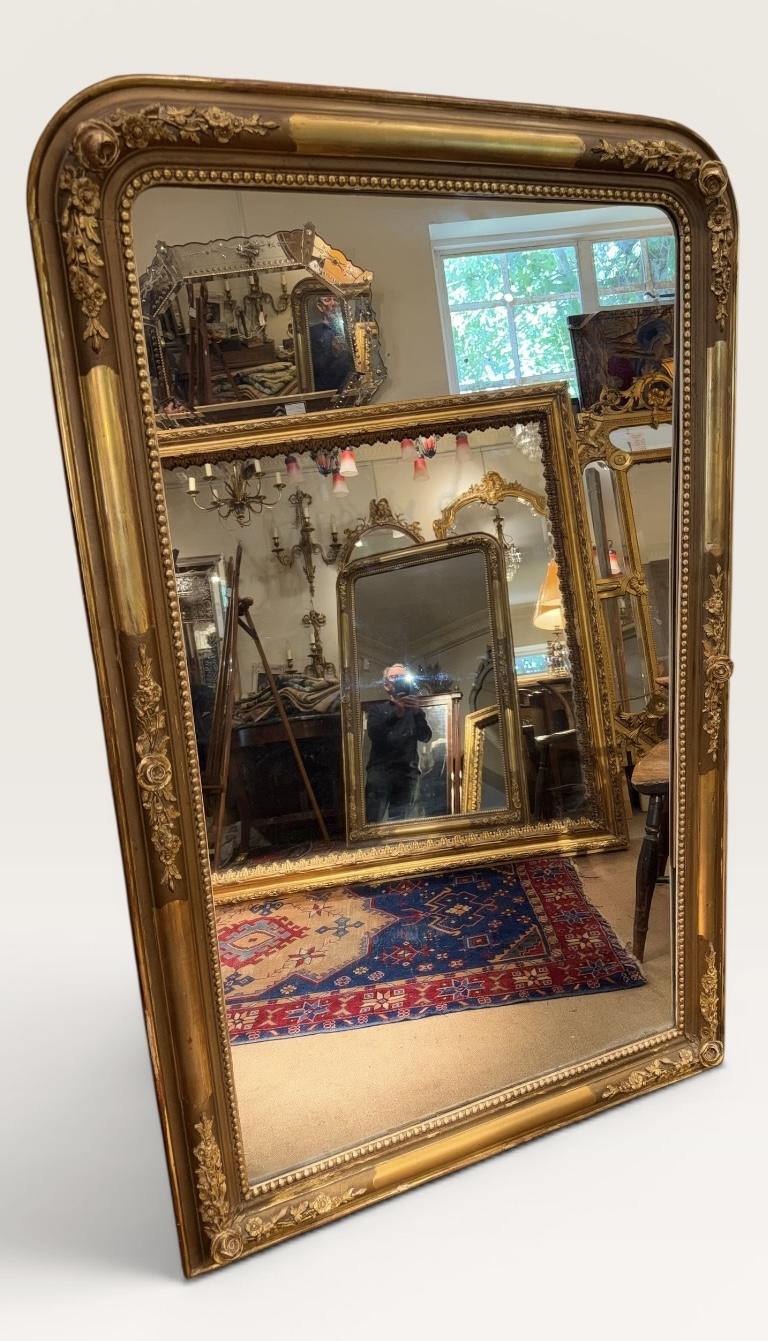 Large Louis Philippe Mirror (1 of 6) Large Louis Philippe Mirror (1 of 6)