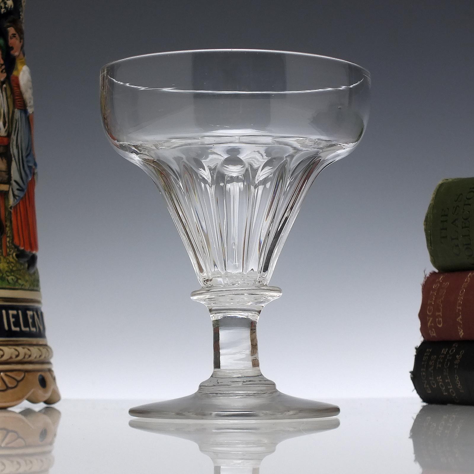 Georgian Pan Top Glass Rummer c.1820 (1 of 6)