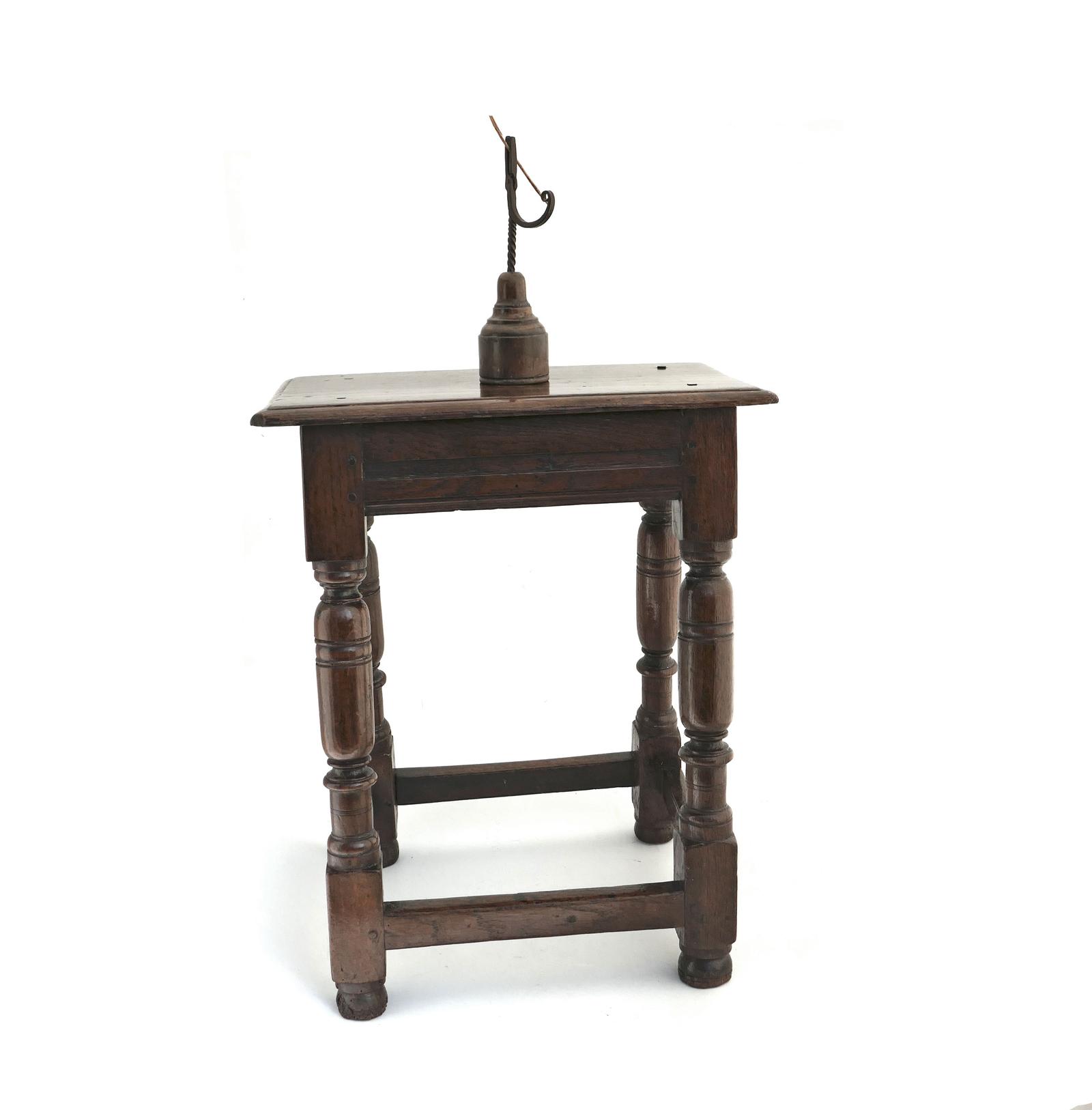 Antique Early Oak & Country Furniture 17thc Charles 1 Joyned Stool . (1 of 6) Antique Early Oak & Country Furniture 17thc Charles 1 Joyned Stool . (1 of 6)