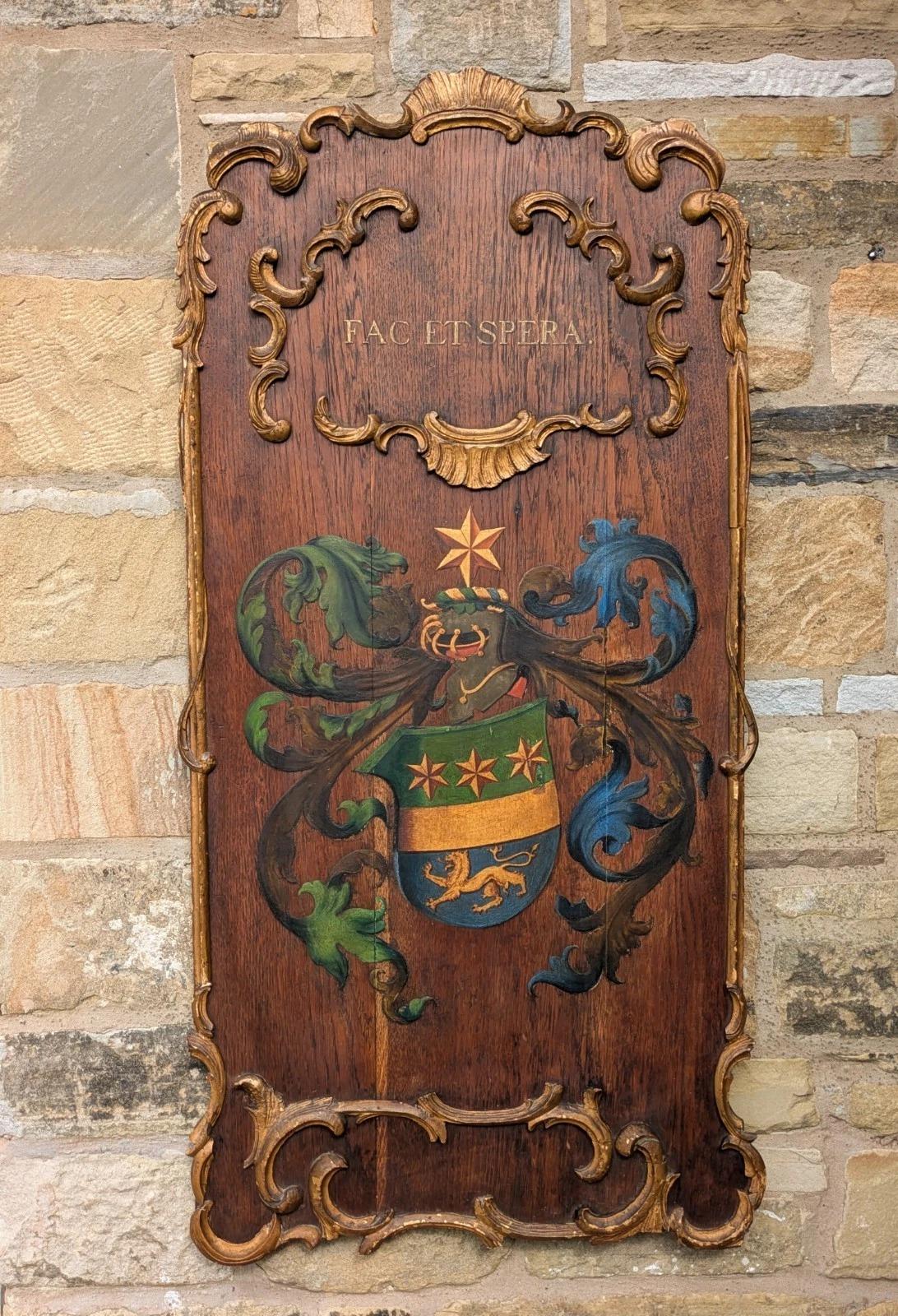Coat of Arms Hand Painted Dutch Nanninga Uitterdyke (1 of 8) Coat of Arms Hand Painted Dutch Nanninga Uitterdyke (1 of 8)