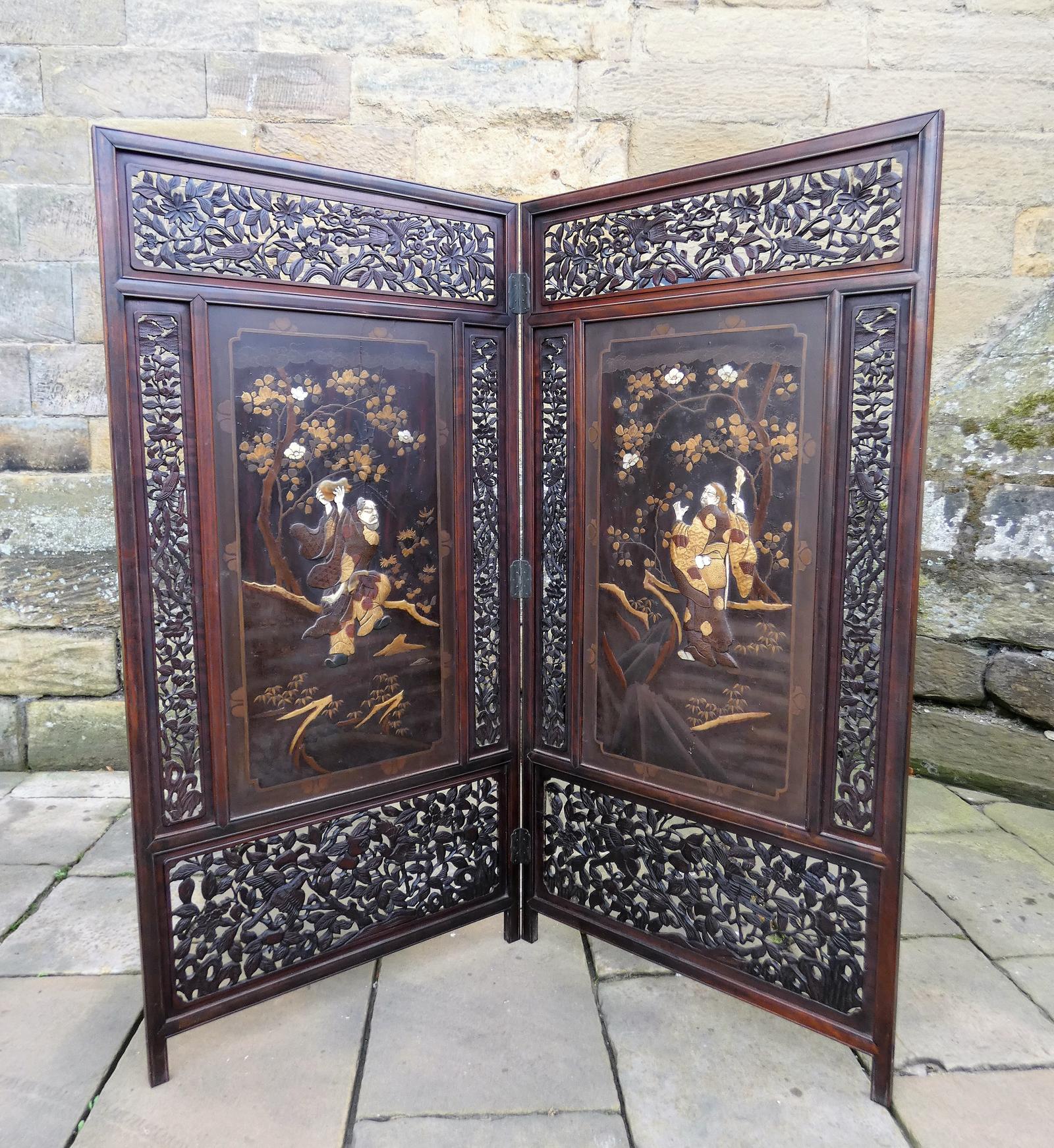 Oriental Two Fold Screen (1 of 7)