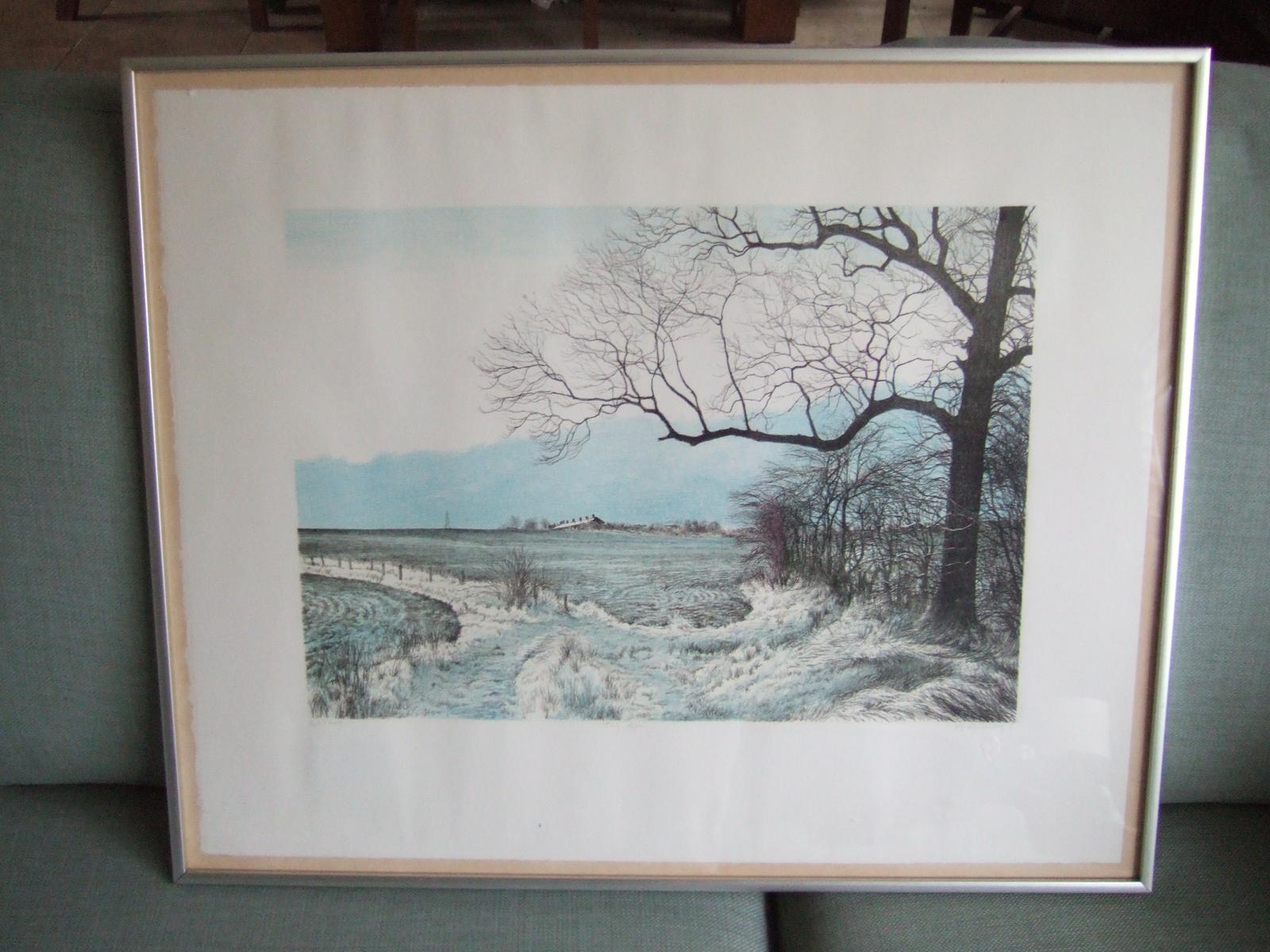 George Guest (1939-2020): L/e Print "Tag Row" (1 of 4)