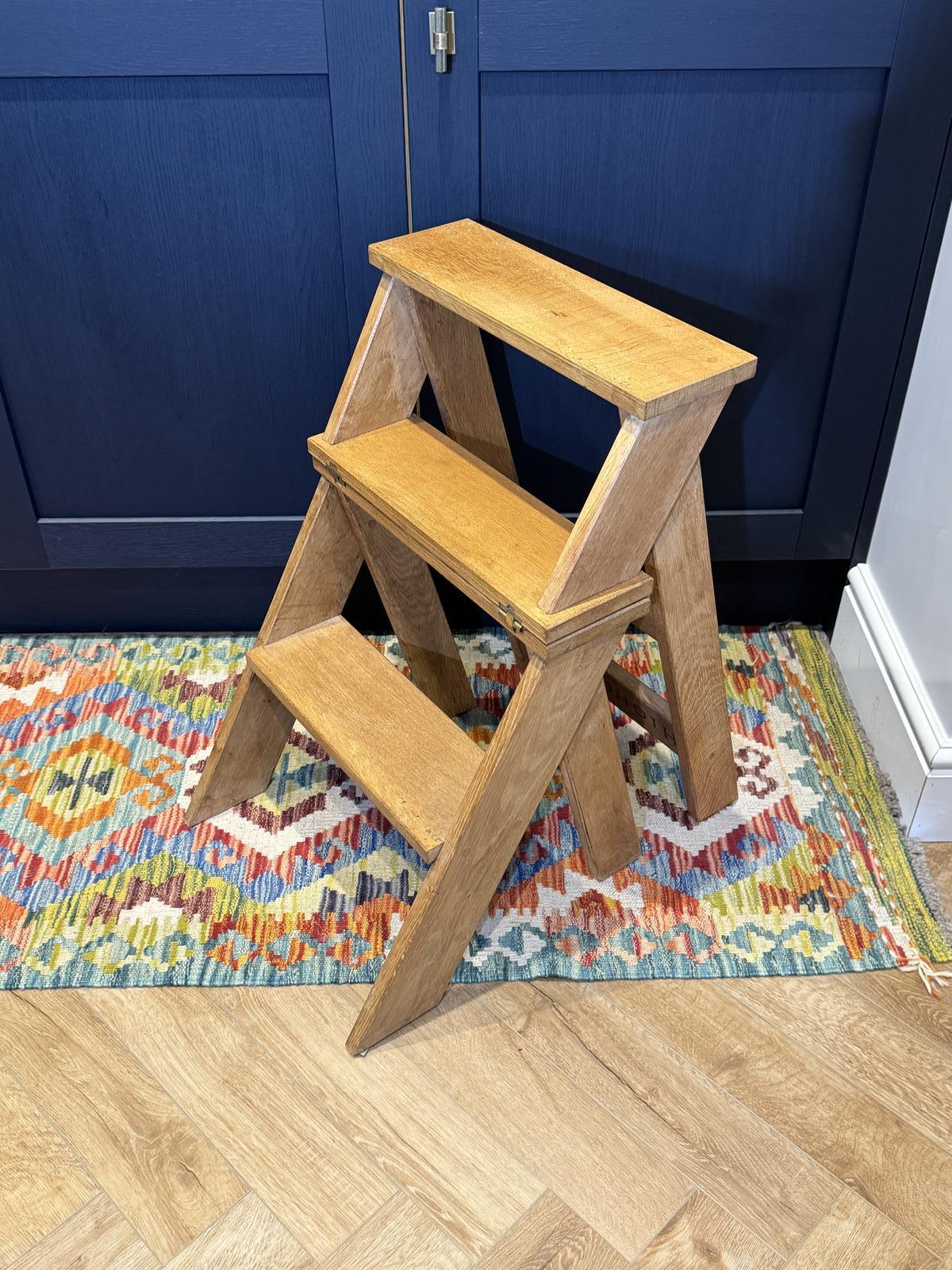 Oak Metamorphic Library Chair (1 of 4) Oak Metamorphic Library Chair (1 of 4)