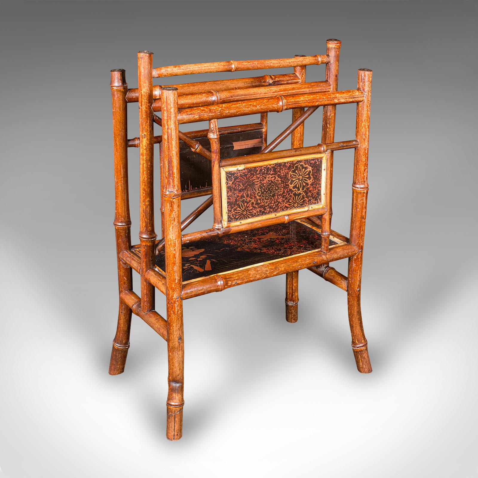 Antique Canterbury, Chinese, Bamboo Magazine Stand, Rack, Chinoiserie c.1880 (1 of 10) Antique Canterbury, Chinese, Bamboo Magazine Stand, Rack, Chinoiserie c.1880 (1 of 10)